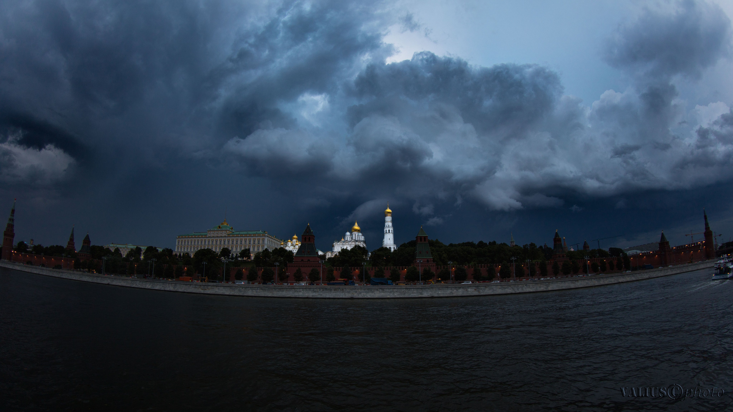 тучи, кремль, Москва