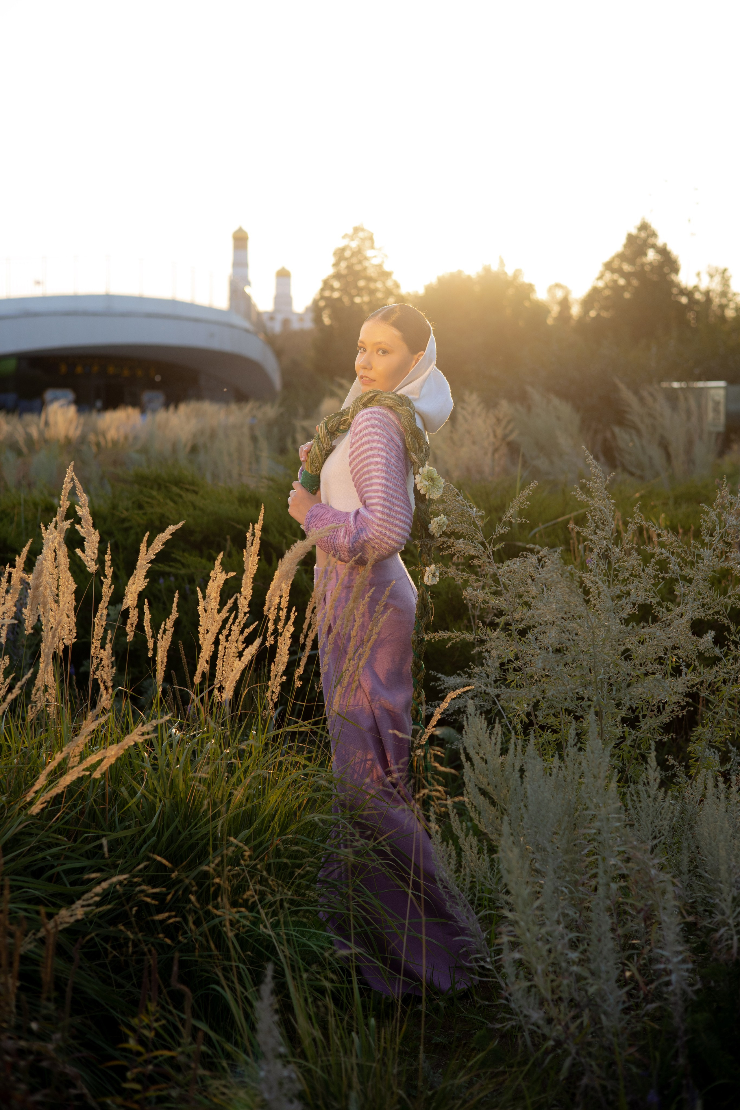 Модный показ. Парящий мост. Оформление свадеб, декор свадеб Вера Маркова, Москва