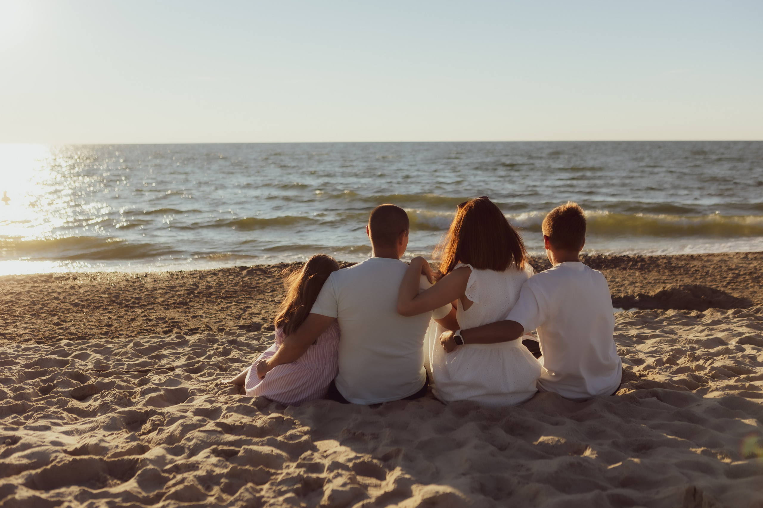 Настя, Рома, Алина и Лёша. Семейный фотограф в Калининграде Никазакова Ольга