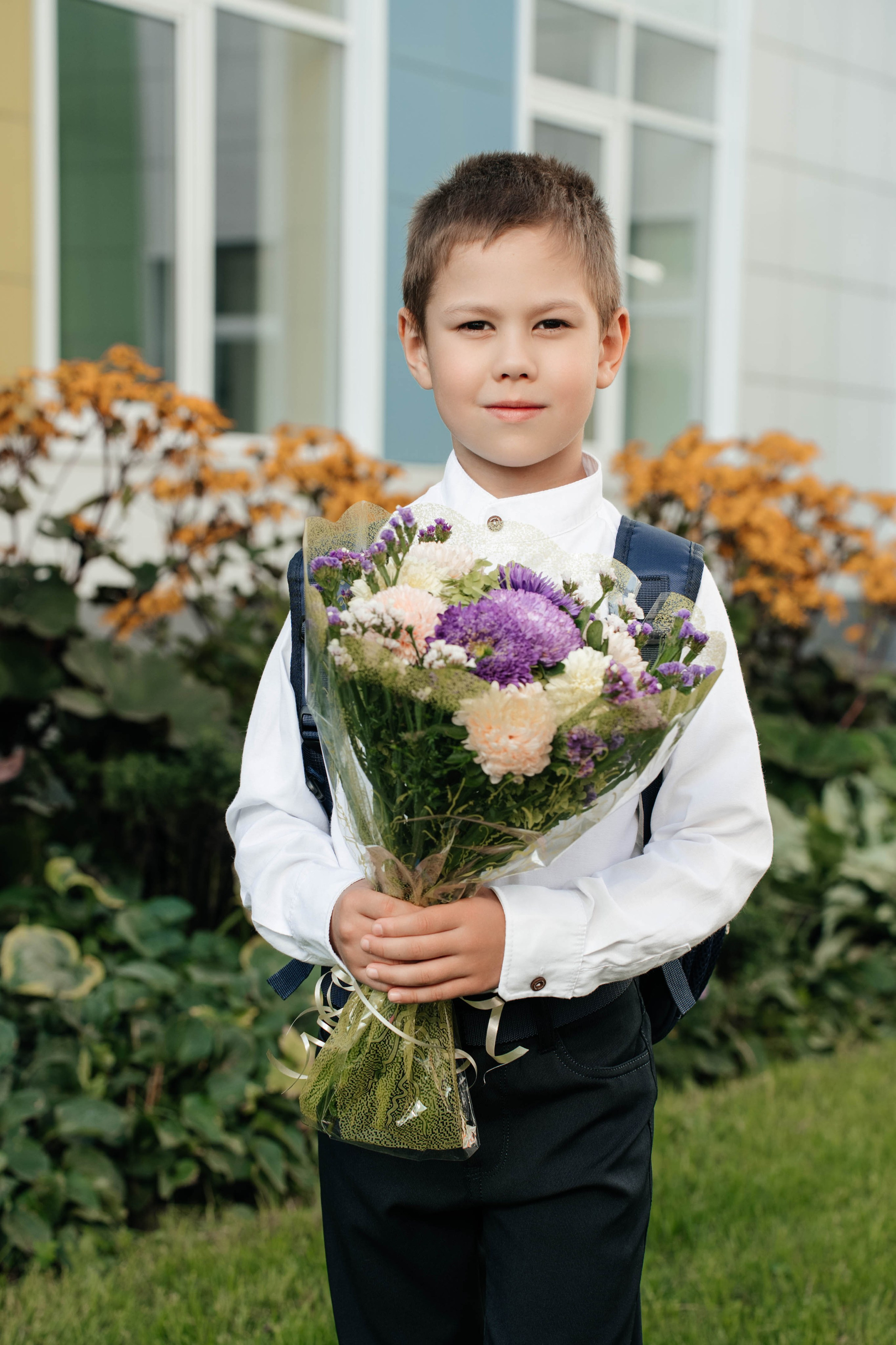 1 сентября, 1-й класс. Свадебный фотограф Москва Александра Аверкова