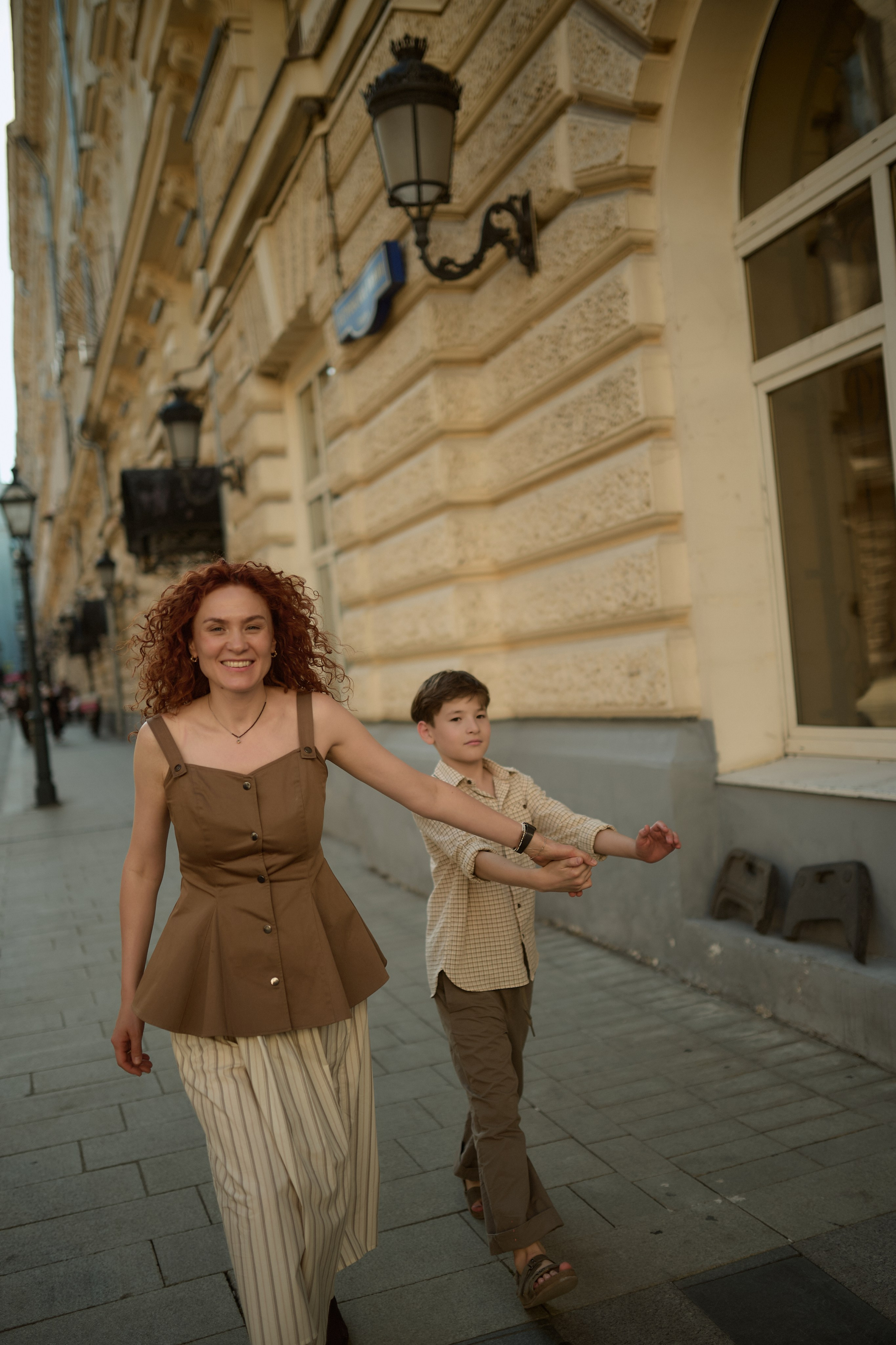 Олеся и Вова в центре Москвы. Семейный и свадебный lifestyle-фотограф в Москве Мария Петрова