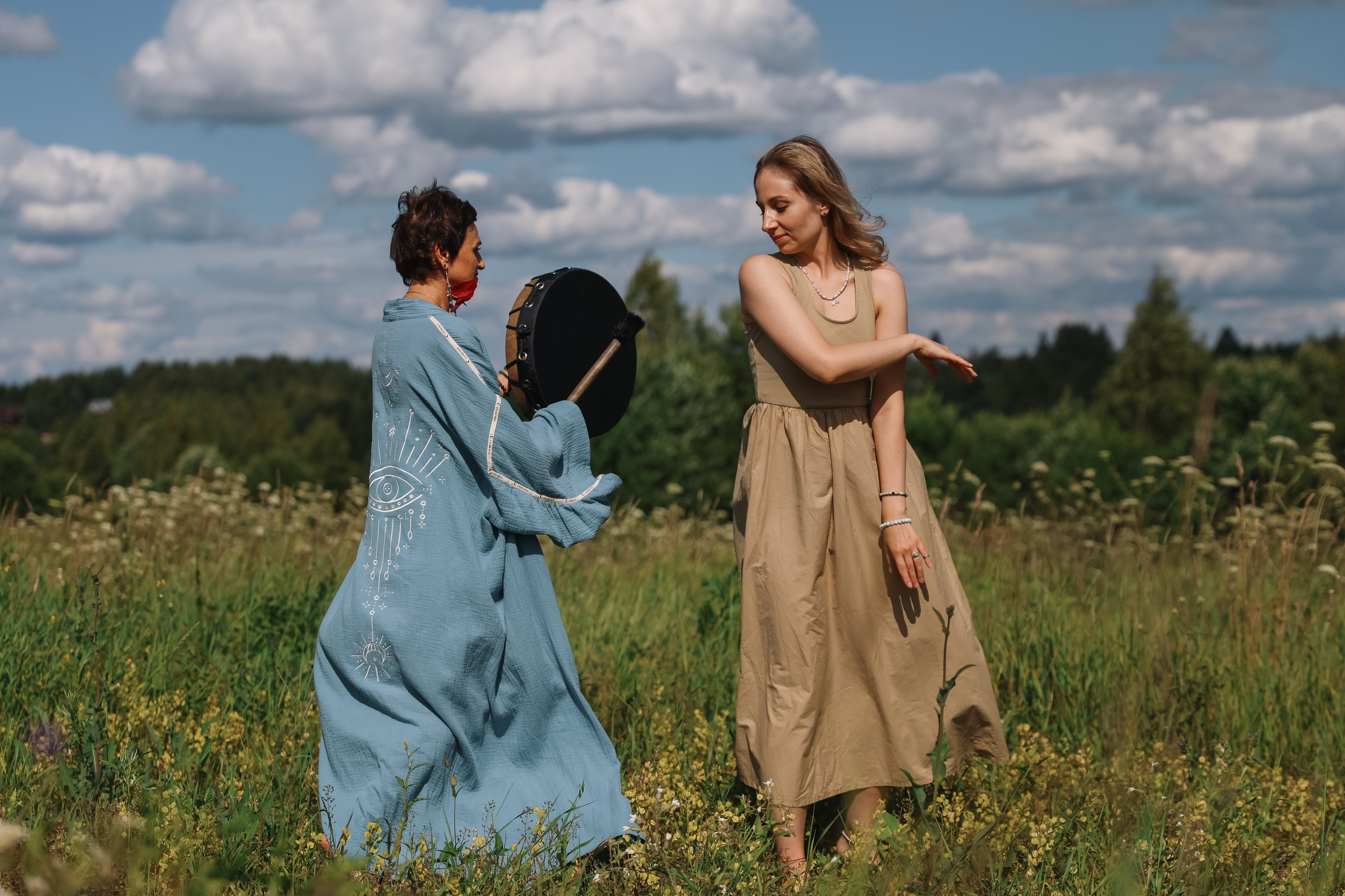 Йога-ретрит в Завидово на Иван Купалу. Фотограф и видеограф Анна Домашенко