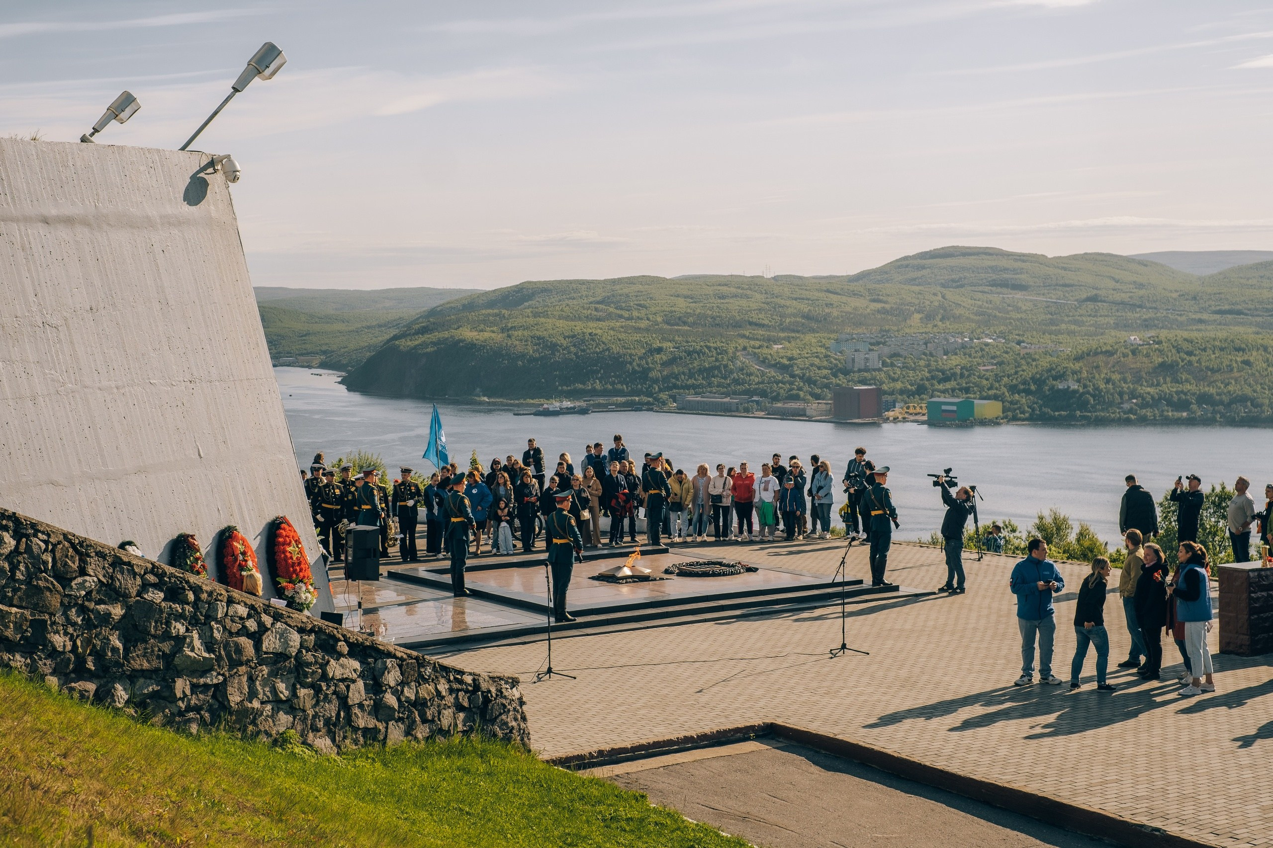 Репортаж церемонии «Путь Победы». Фотограф в Мурманске Полина Аленовская