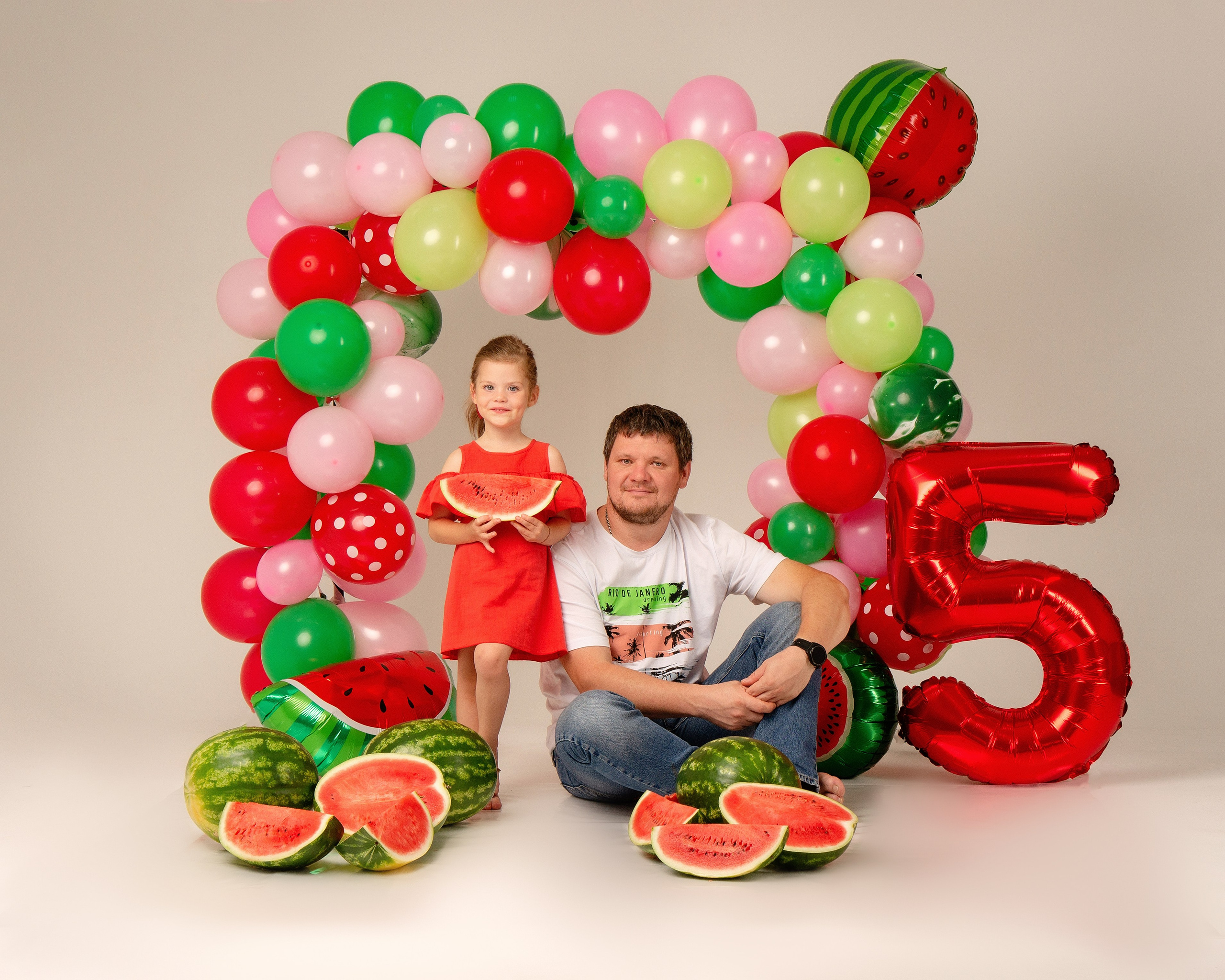 Диана и арбузы. Фотограф беременности в Екатеринбурге Илона Филатьева