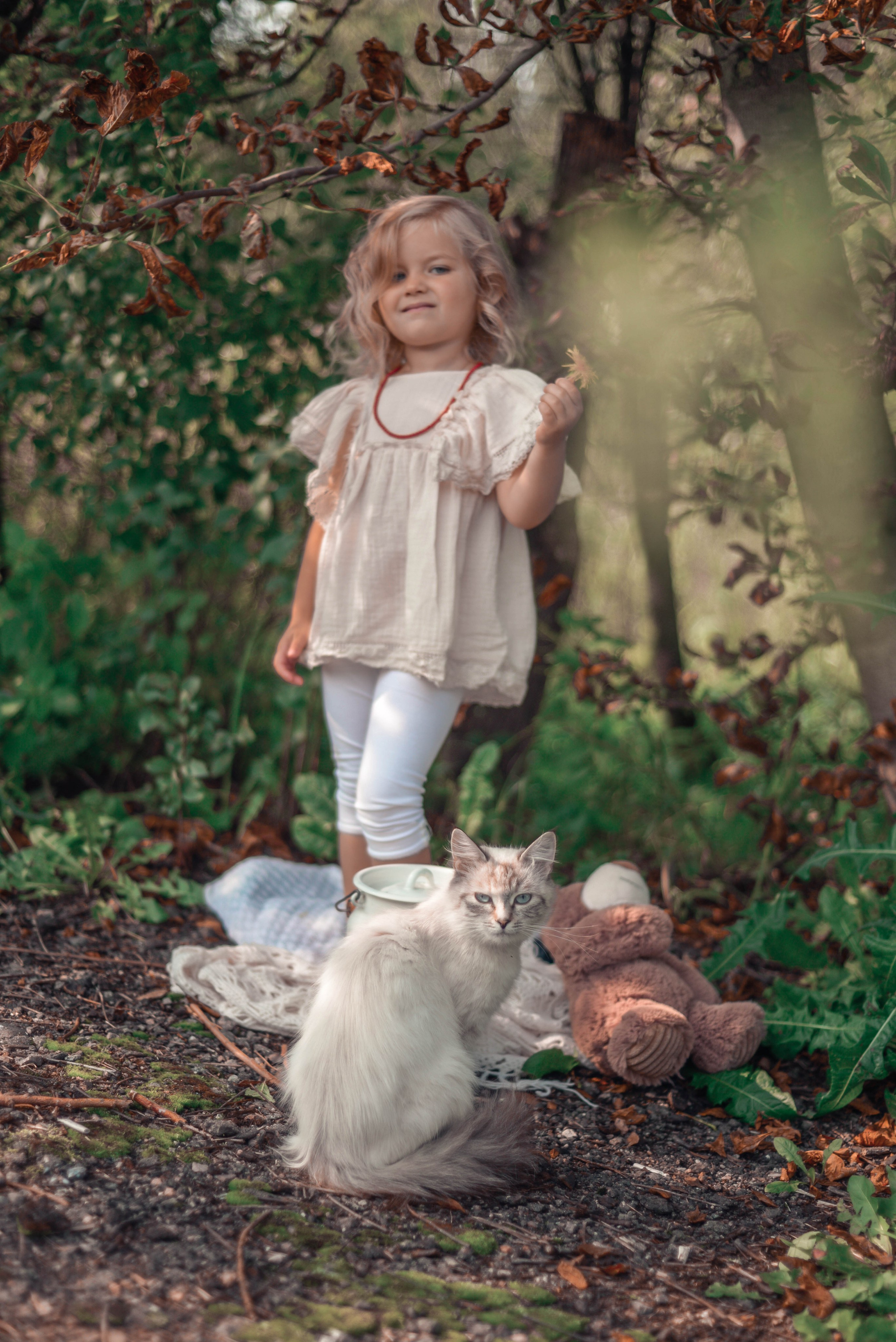 Вера с котёнком. Семейный и детский фотограф в Москве (Тинао) Галкина Алевтина