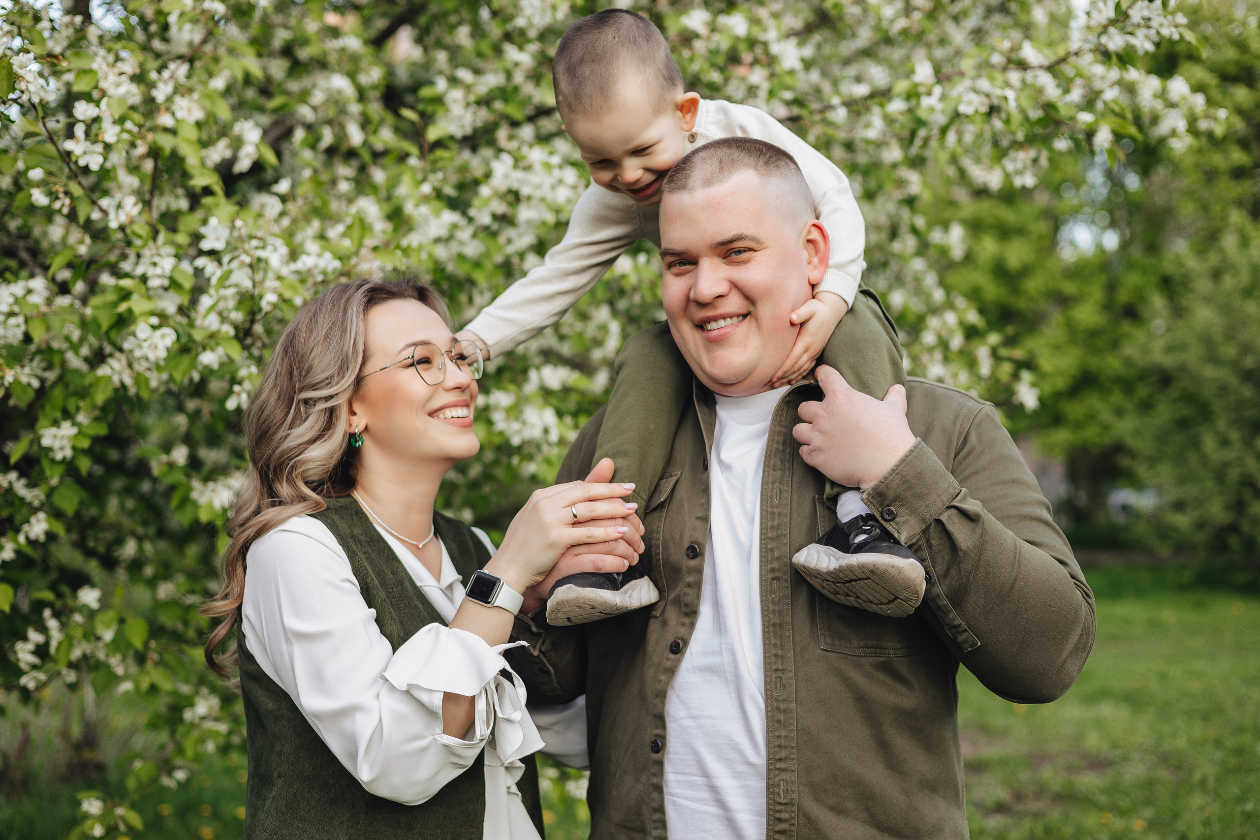 Аня + Вова + Саша. Цветение. Свадебный и семейный фотограф Пушкин Царское Село СПБ Питер Санкт-Петербург и Рязань Ольга Козлова