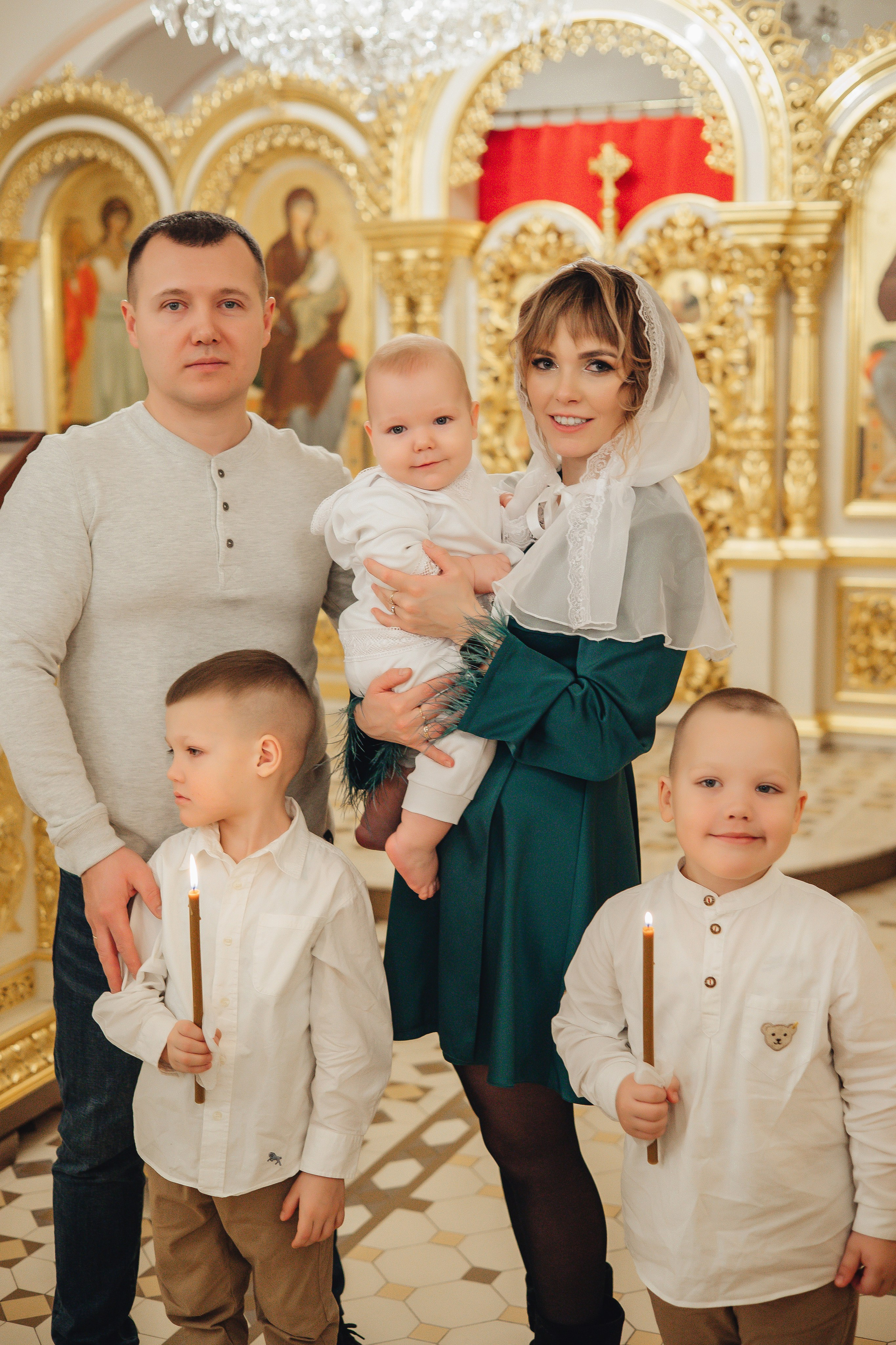 Крещение Андрея. Свадебный и семейный фотограф Пушкин Царское Село СПБ Питер Санкт-Петербург и Рязань Ольга Козлова