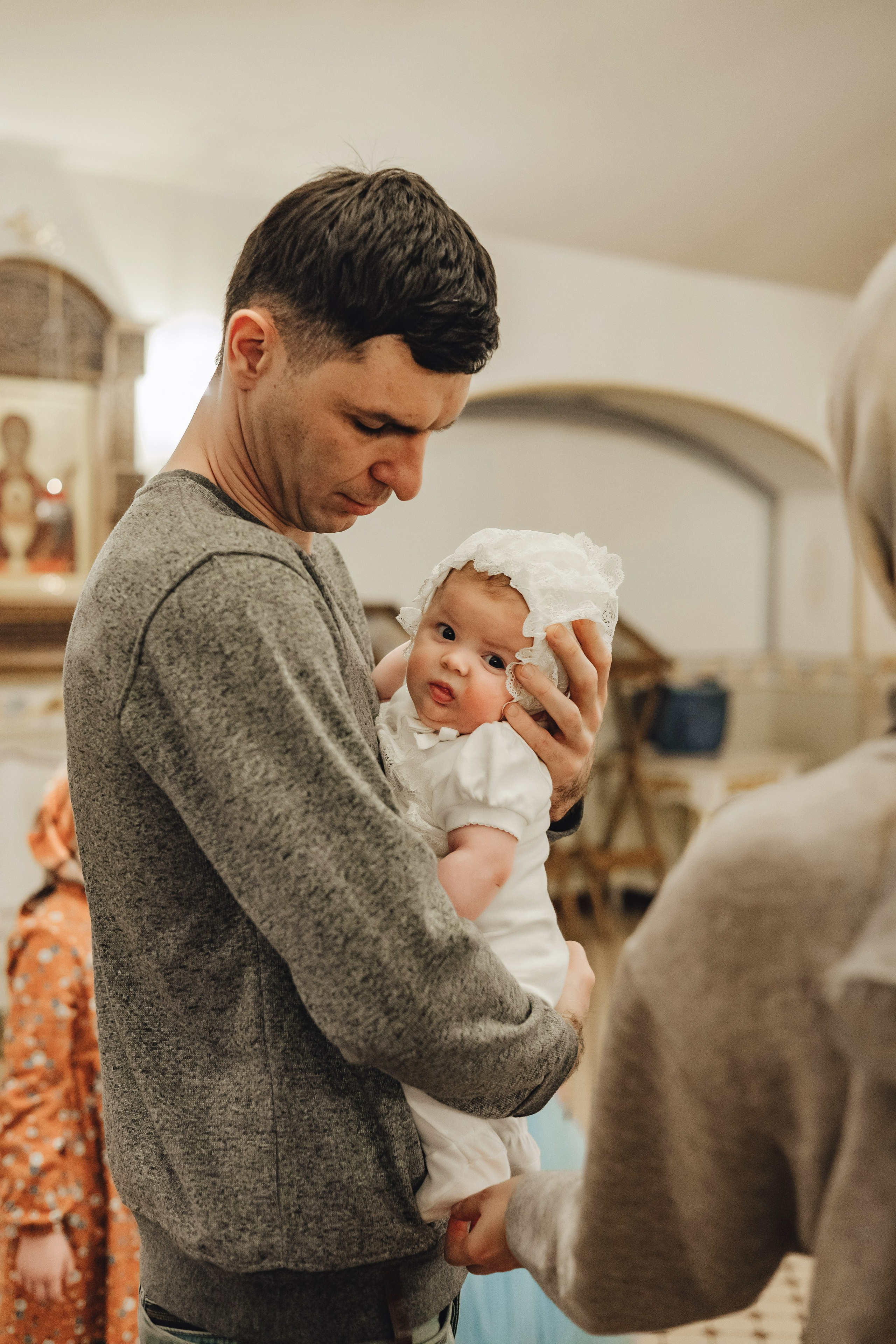 Крещение Анны. Свадебный и семейный фотограф Пушкин Царское Село СПБ Питер Санкт-Петербург и Рязань Ольга Козлова