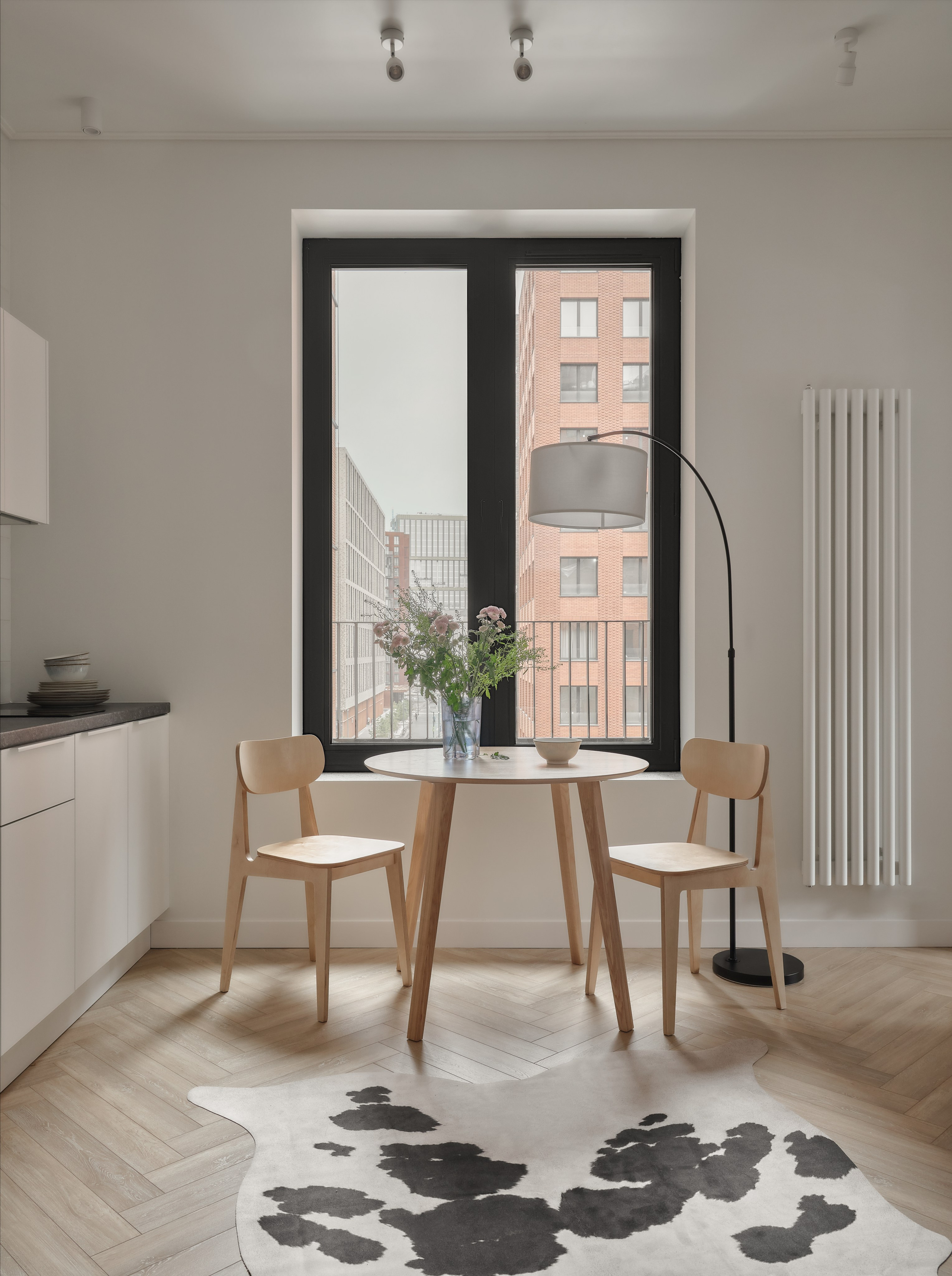 Светлый интерьер небольшой квартиры. Фотограф Наталья Вершинина