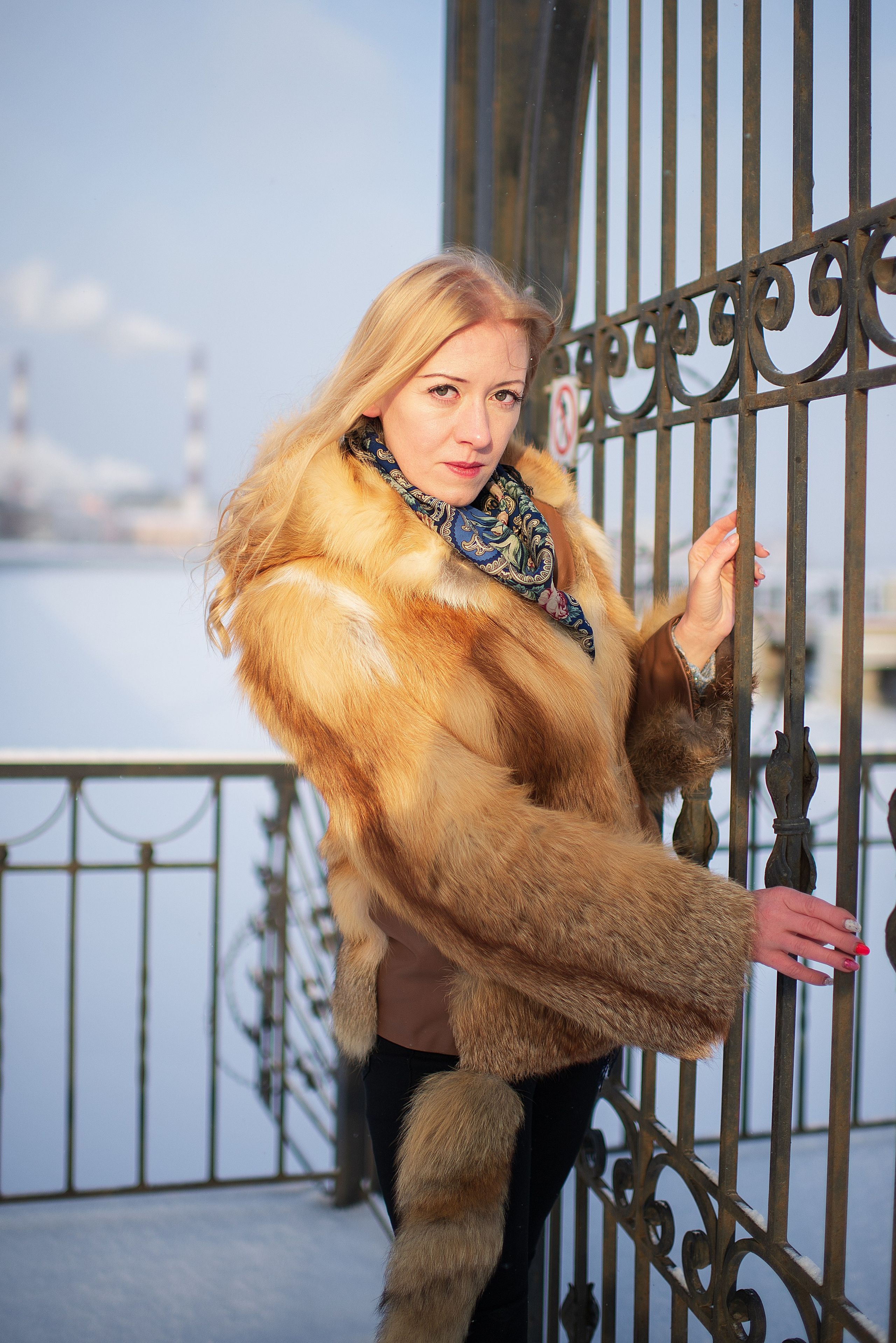 Зимняя прогулка. Организация и проведение фотосъемок в Санкт-Петербурге. Фотограф Смирягин Илья