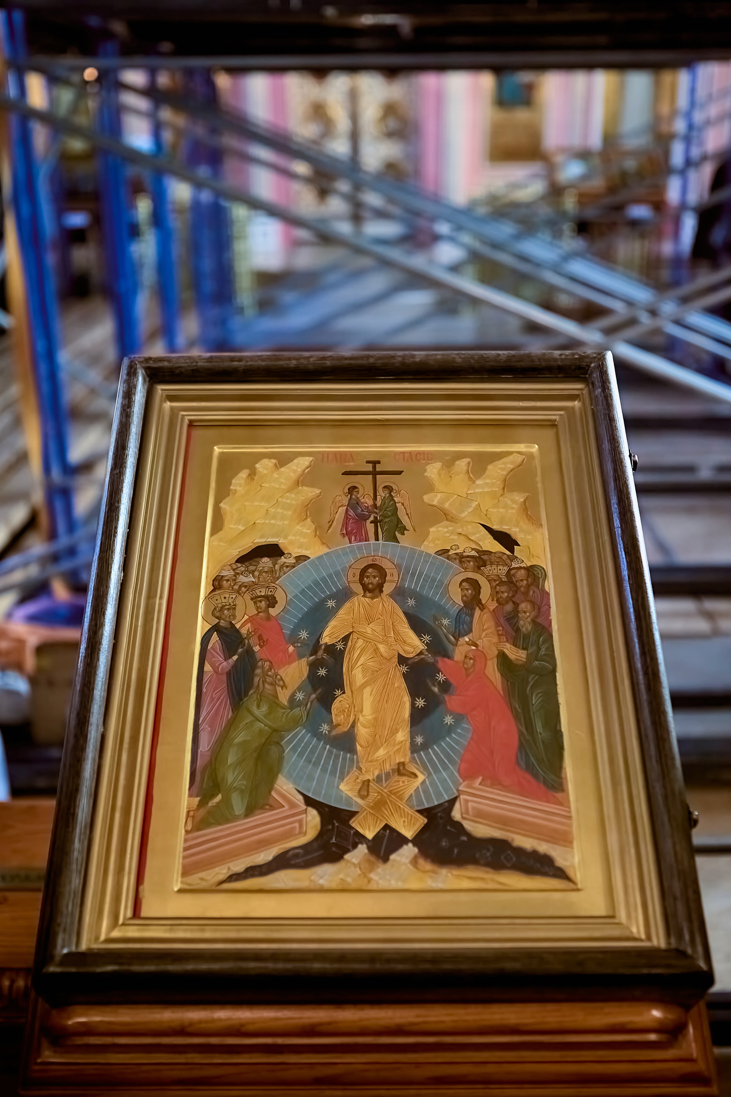 Фотографии в храме в воскресение на богослужении