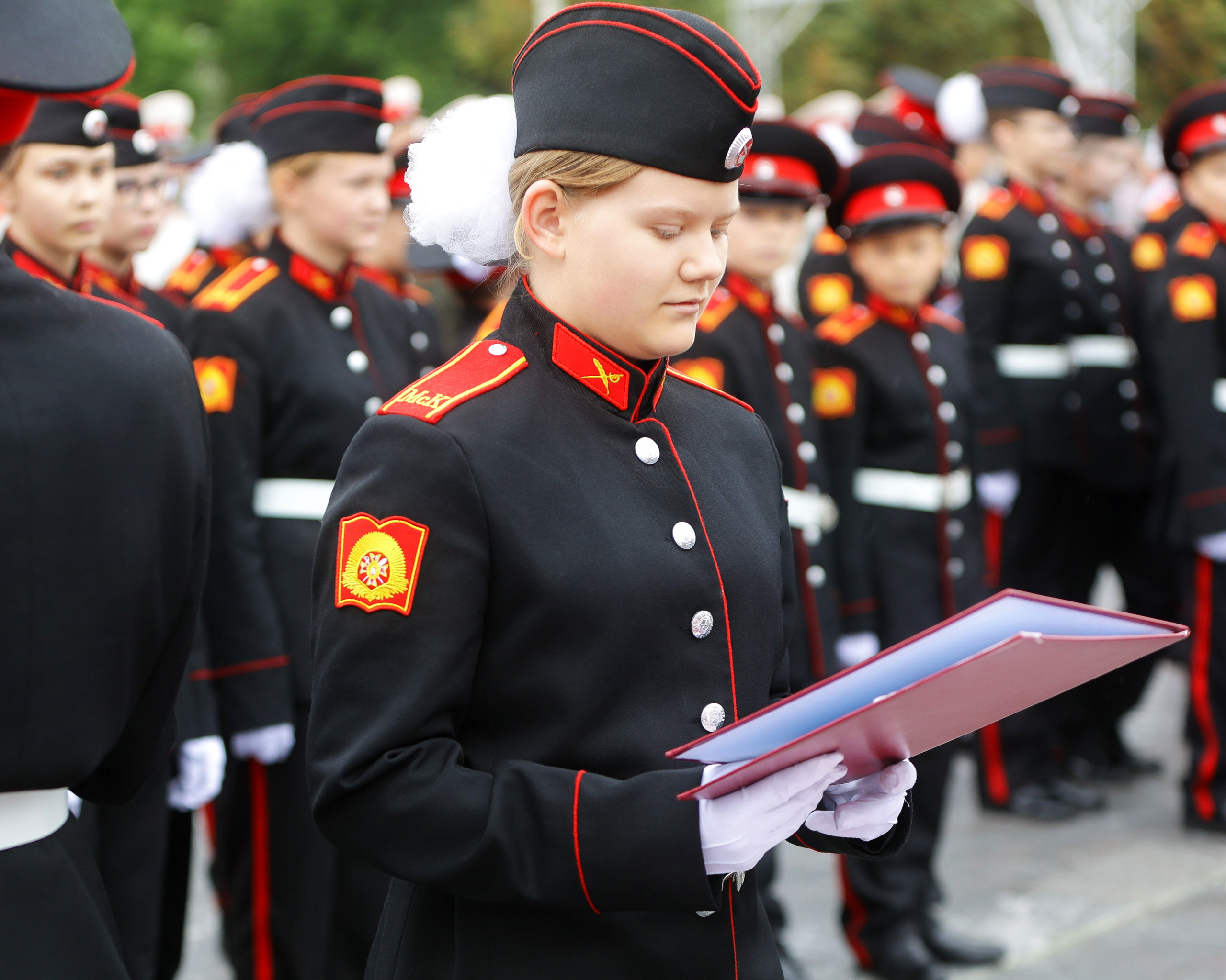 Посвящению в кадеты в Первом Московском кадетском корпусе, Дипломатической кадетской школы. Выпускные альбомы и школьный фотограф в Подольске, Троицке, Щербинке, Москве и Московской области