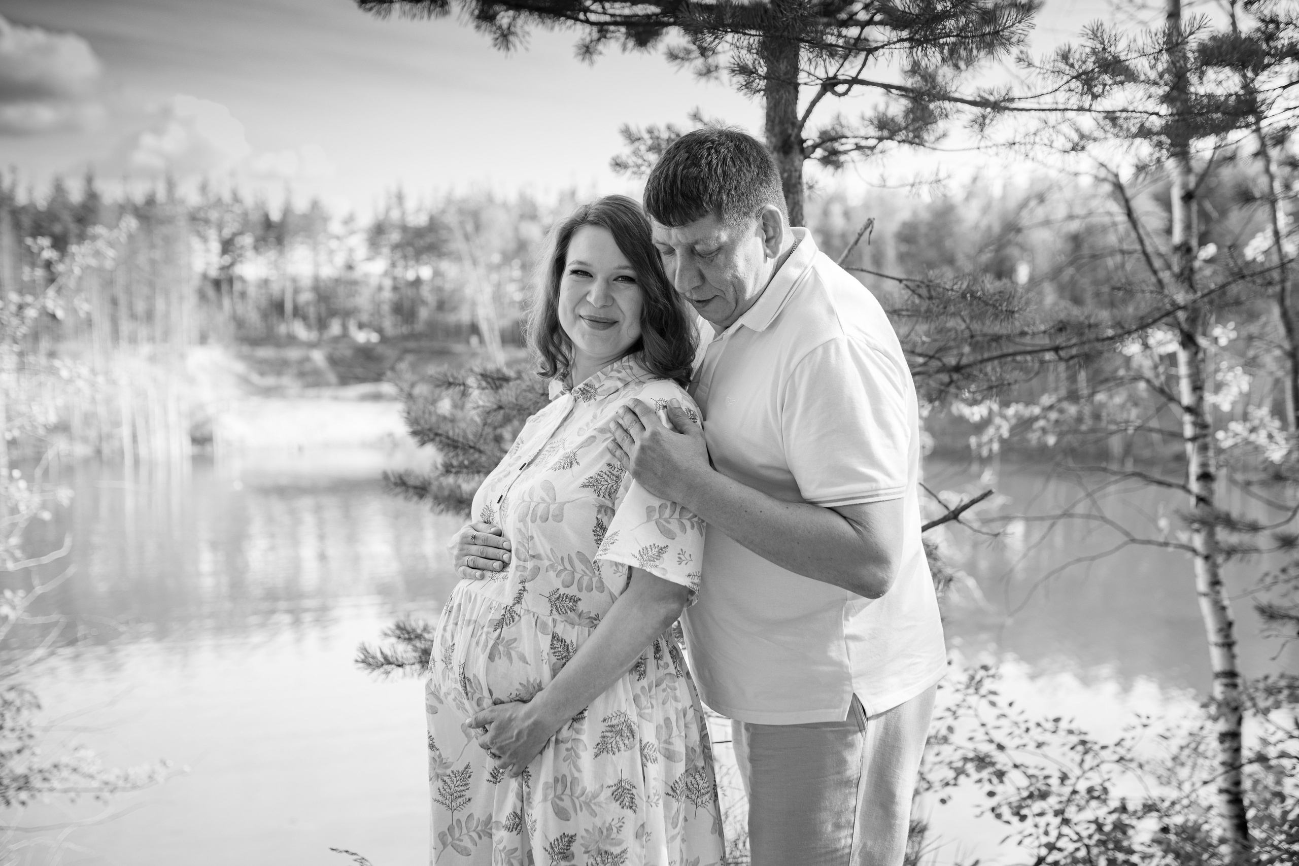 Фотосессия беременности на карьере. Фотограф в Железнодорожном и Балашихе