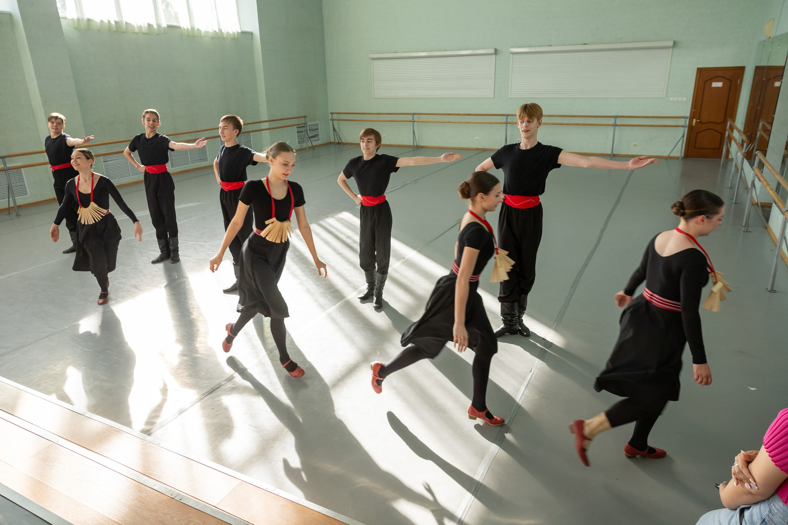 Открытый урок в студии народного танца «Славянский лик». Фотограф в Серпухове Наталья Руденко