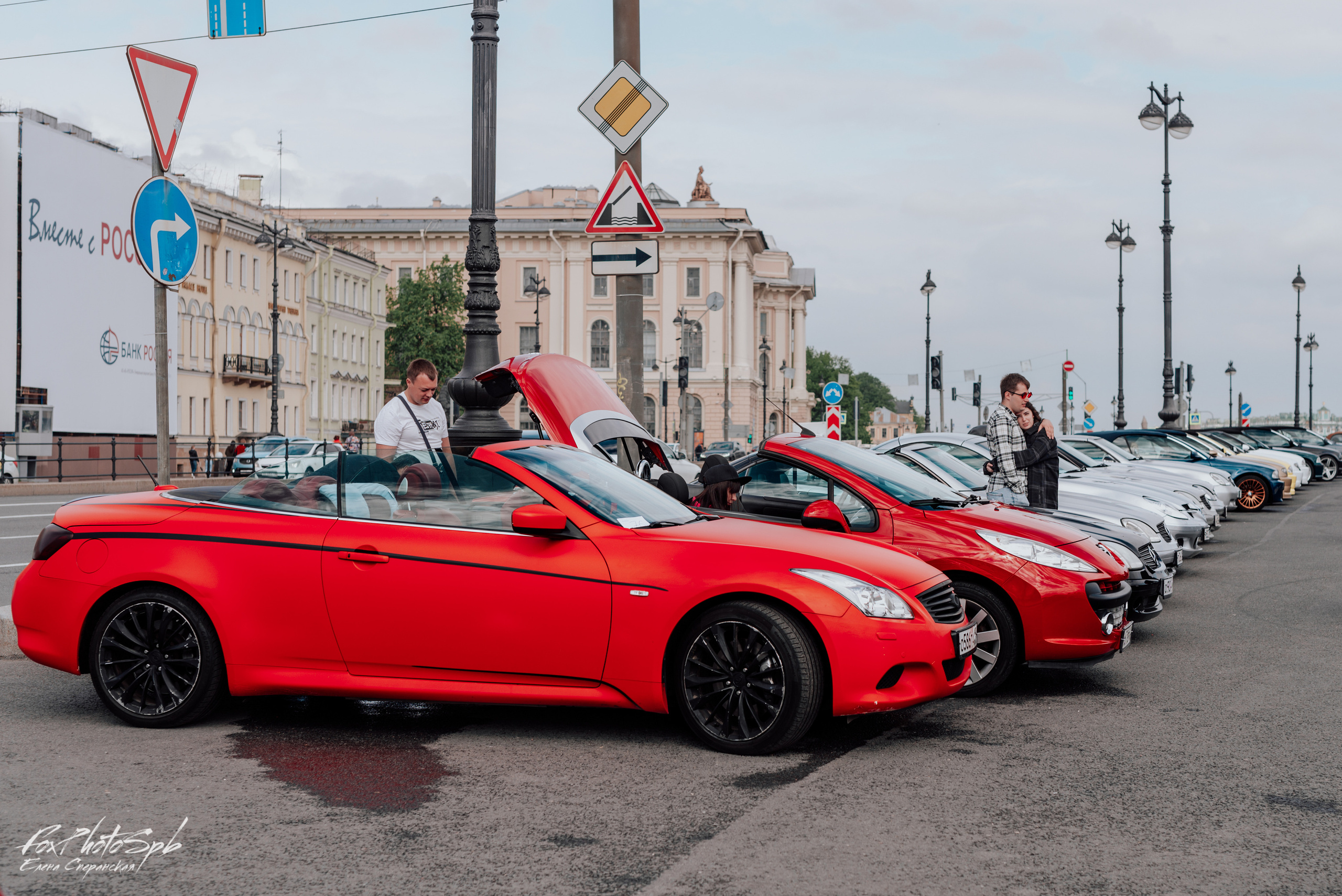 Открытие кабрио сезона 2022. Фотограф в Санкт-Петербурге и Ленинградской области