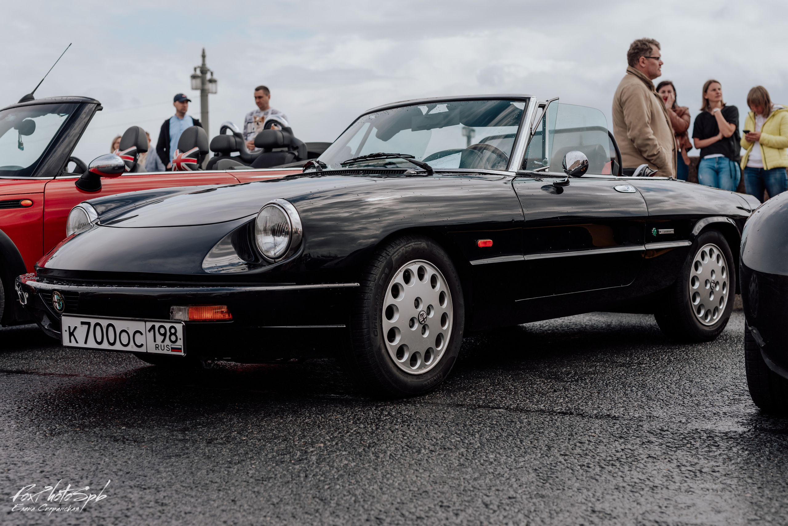 Открытие кабрио сезона 2022. Фотограф в Санкт-Петербурге и Ленинградской области