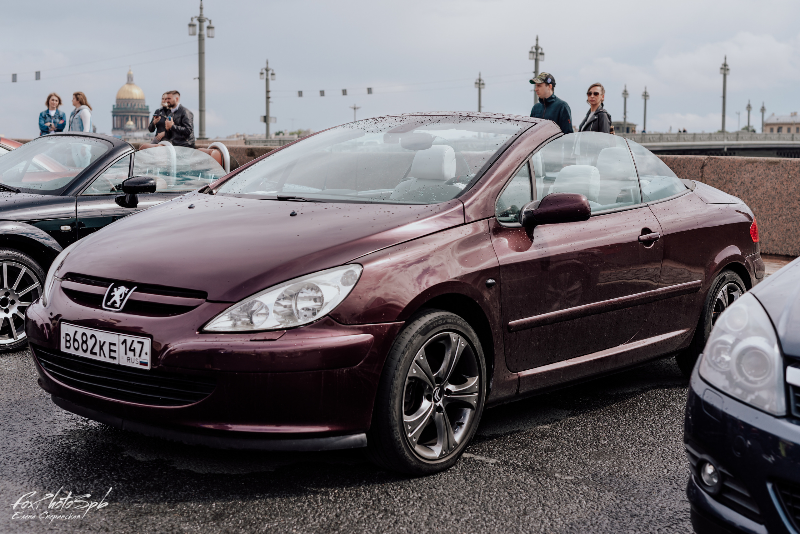 Открытие кабрио сезона 2022. Фотограф в Санкт-Петербурге и Ленинградской области