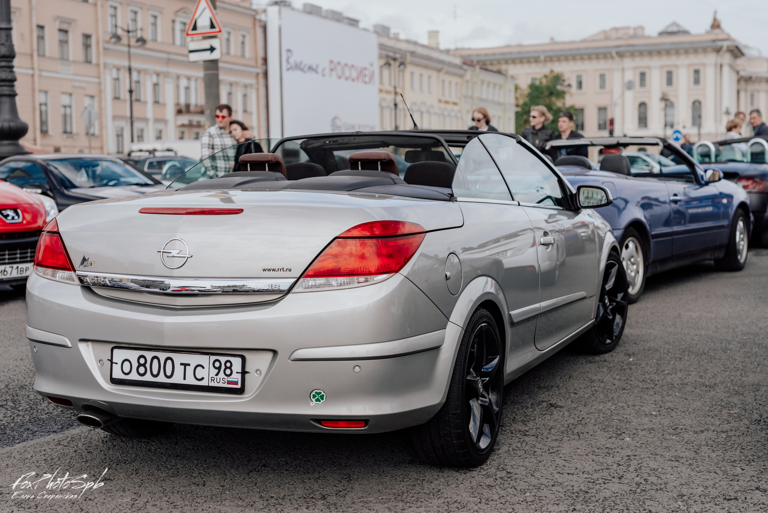 Открытие кабрио сезона 2022. Фотограф в Санкт-Петербурге и Ленинградской области