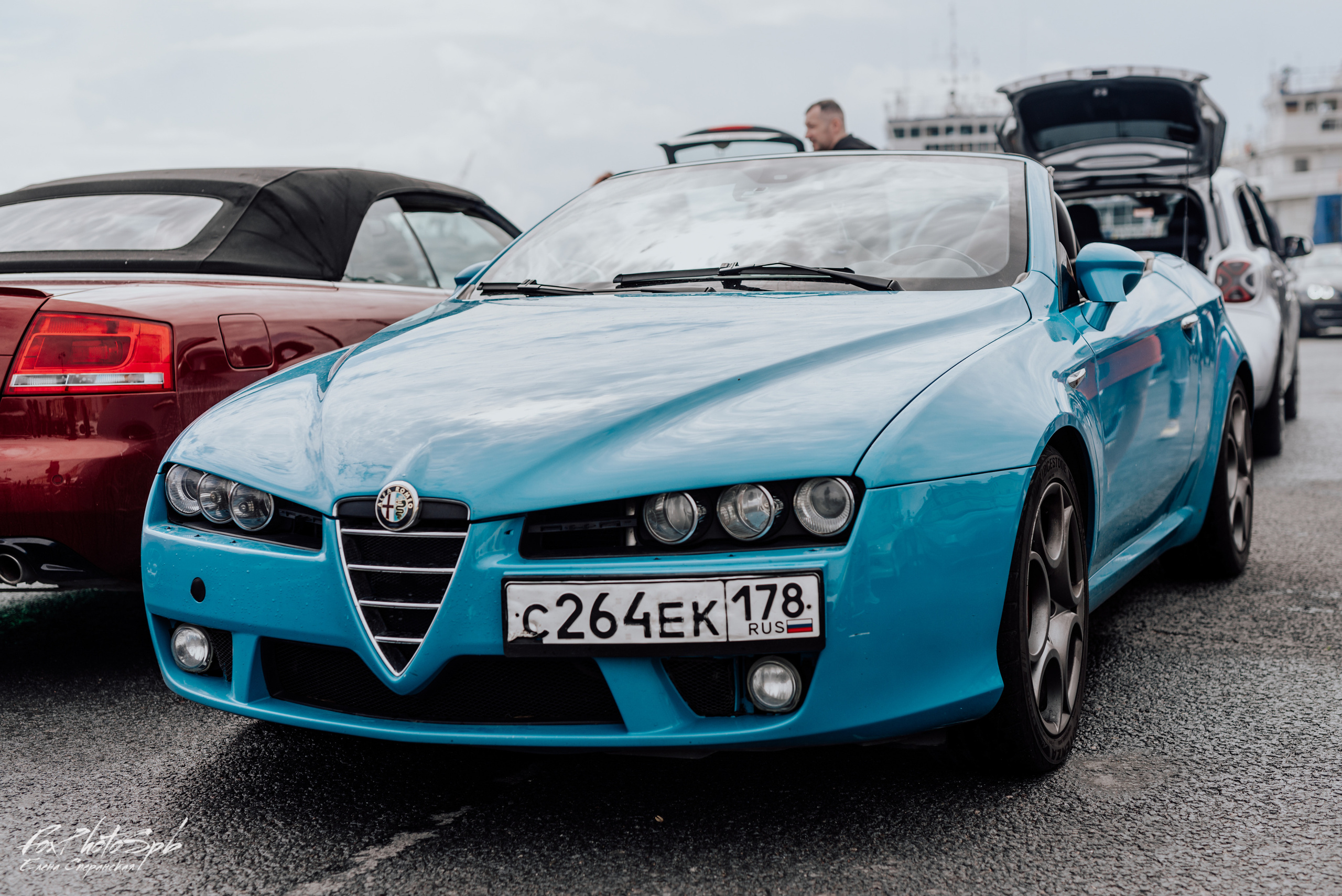 Открытие кабрио сезона 2022. Фотограф в Санкт-Петербурге и Ленинградской области