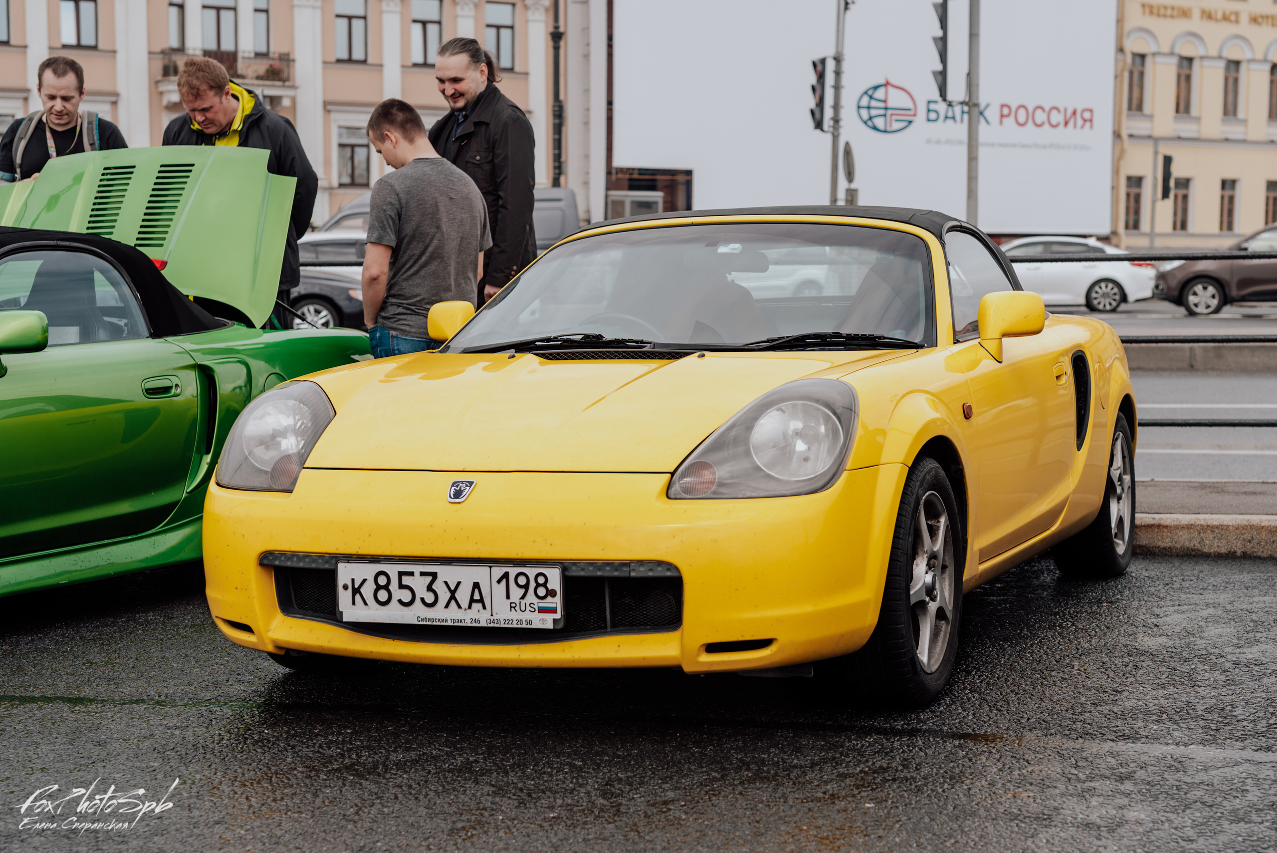 Открытие кабрио сезона 2022. Фотограф в Санкт-Петербурге и Ленинградской области