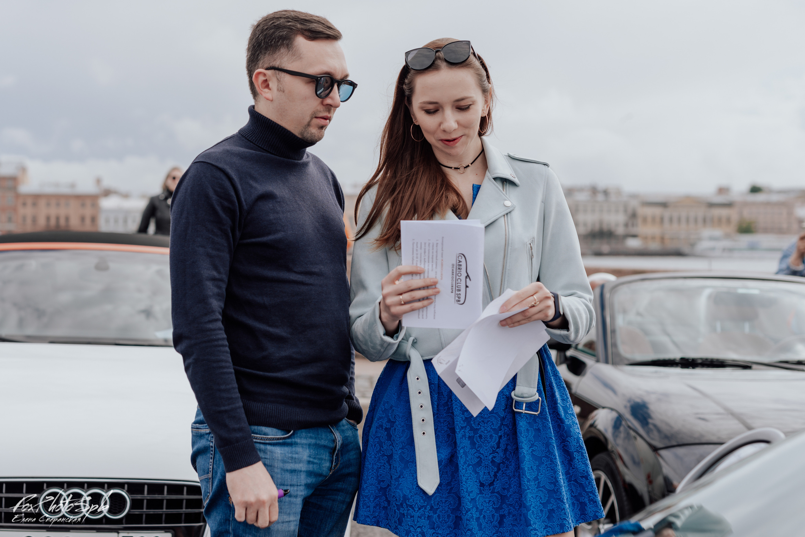 Открытие кабрио сезона 2022. Фотограф в Санкт-Петербурге и Ленинградской области