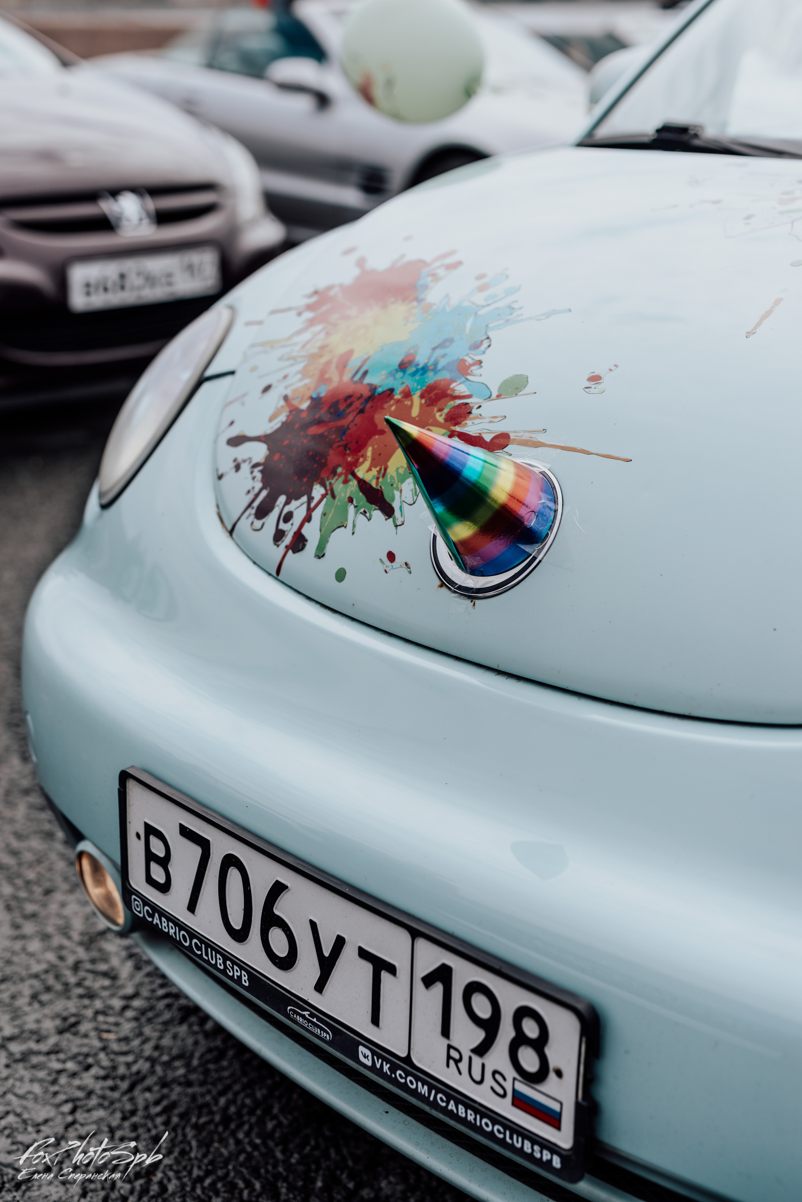 Открытие кабрио сезона 2022. Фотограф в Санкт-Петербурге и Ленинградской области