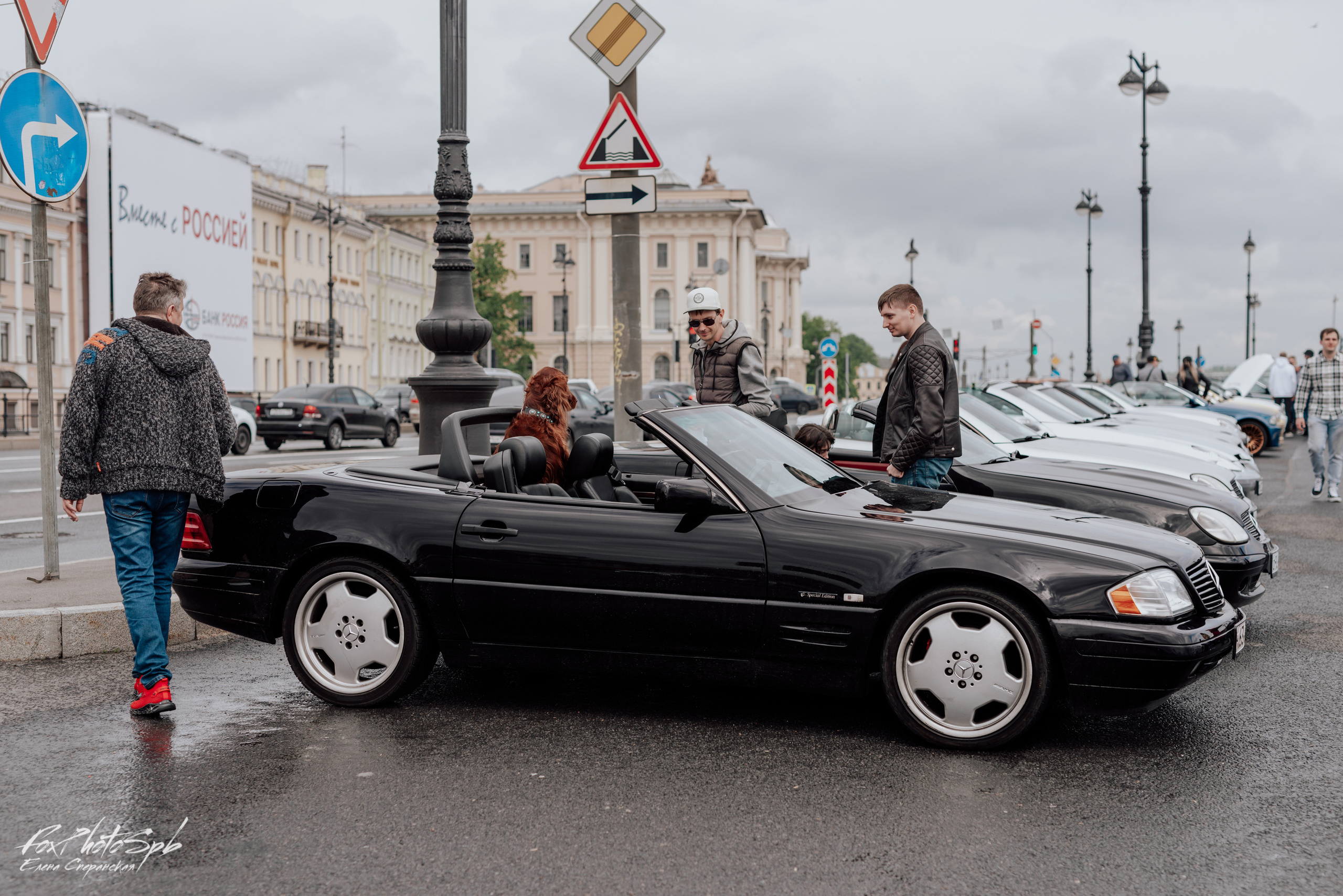Открытие кабрио сезона 2022. Фотограф в Санкт-Петербурге и Ленинградской области