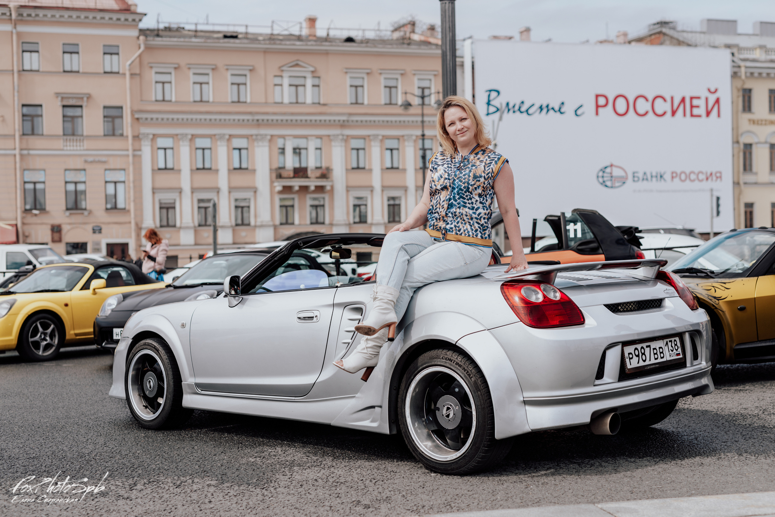 Открытие кабрио сезона 2022. Фотограф в Санкт-Петербурге и Ленинградской области