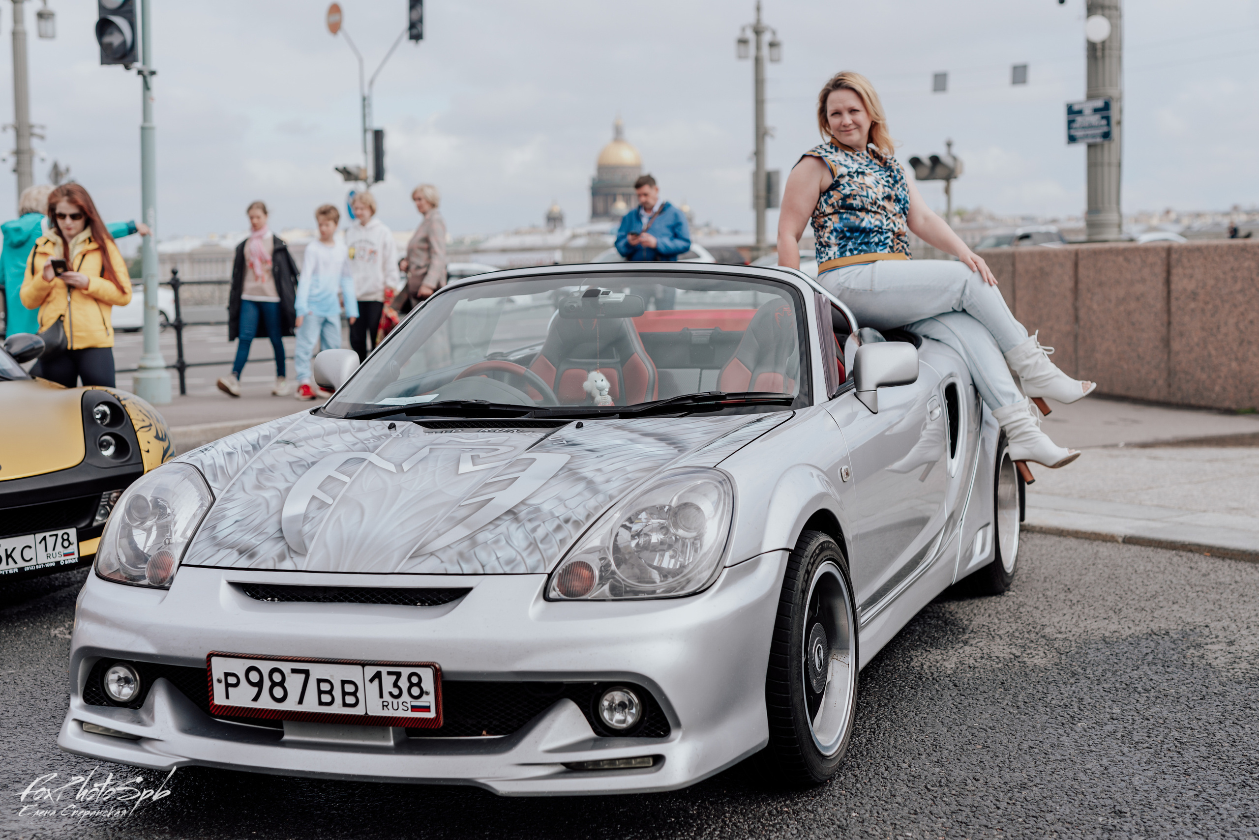 Открытие кабрио сезона 2022. Фотограф в Санкт-Петербурге и Ленинградской области