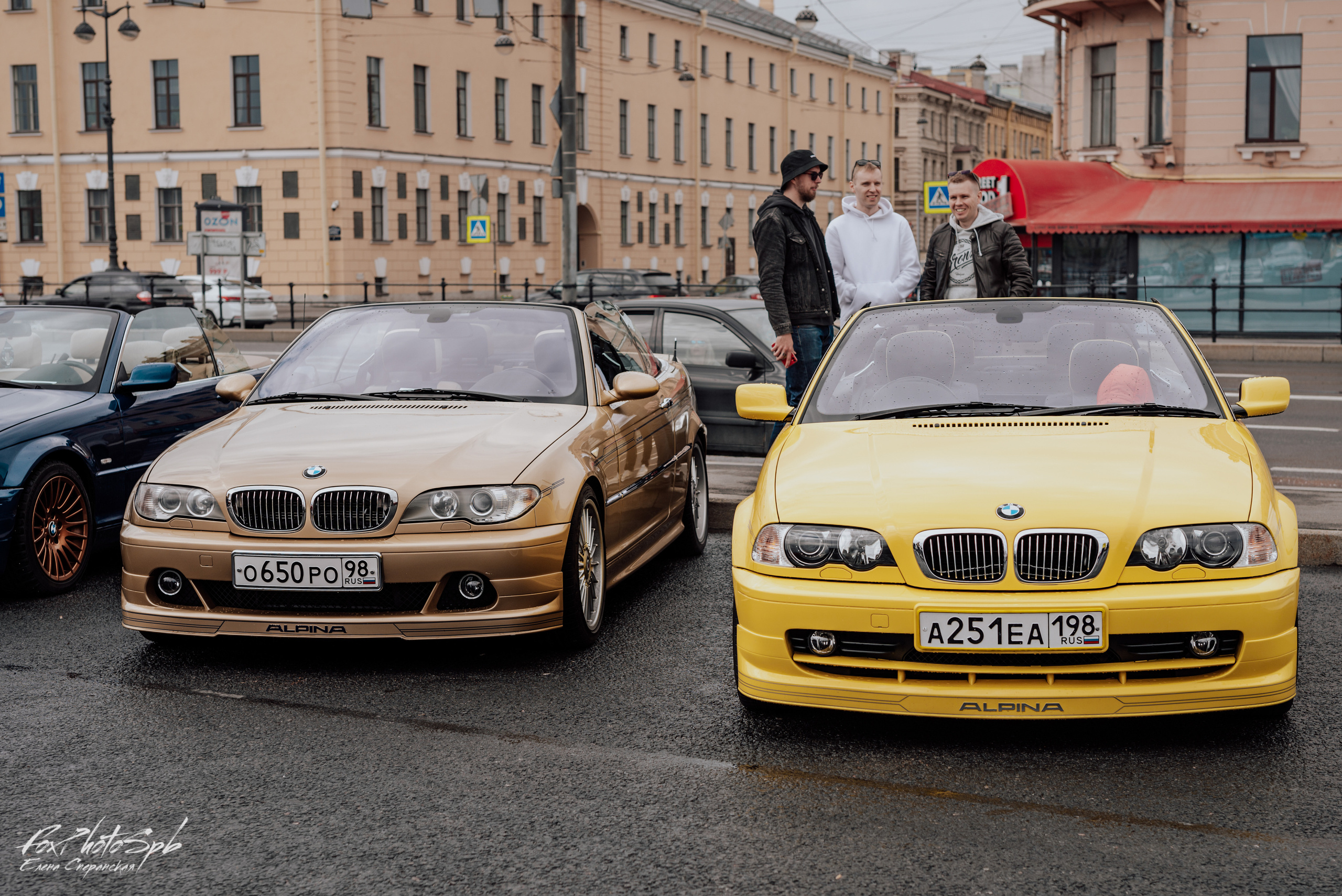 Открытие кабрио сезона 2022. Фотограф в Санкт-Петербурге и Ленинградской области