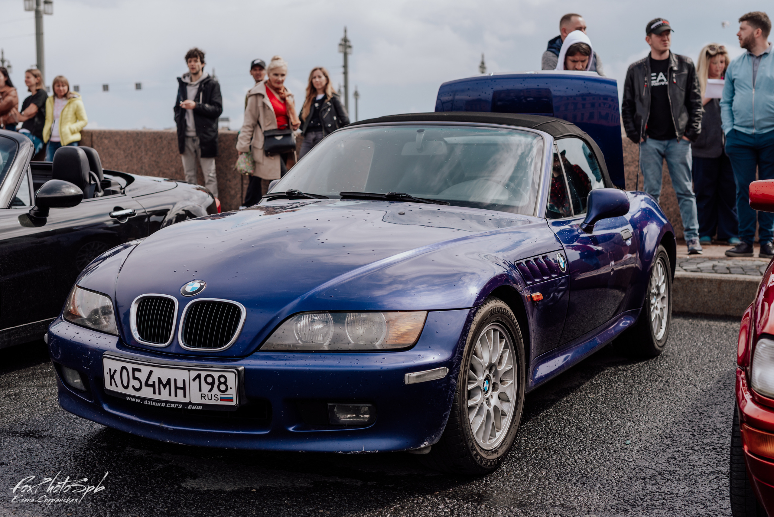 Открытие кабрио сезона 2022. Фотограф в Санкт-Петербурге и Ленинградской области