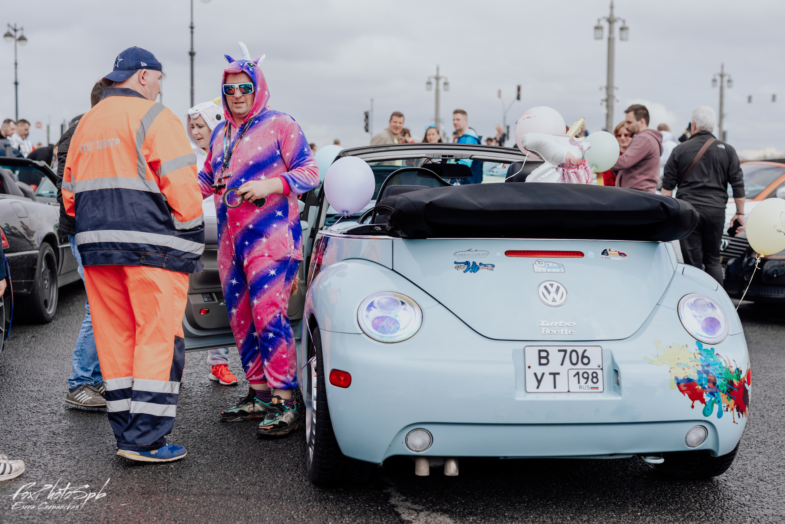Открытие кабрио сезона 2022. Фотограф в Санкт-Петербурге и Ленинградской области