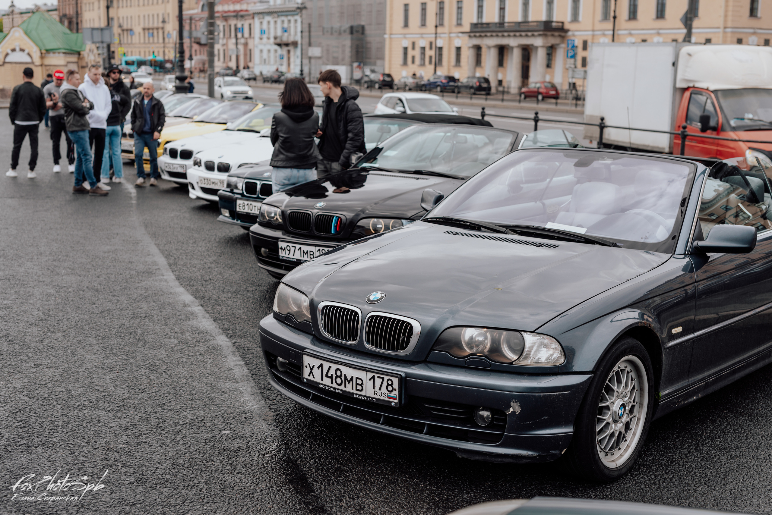 Открытие кабрио сезона 2022. Фотограф в Санкт-Петербурге и Ленинградской области