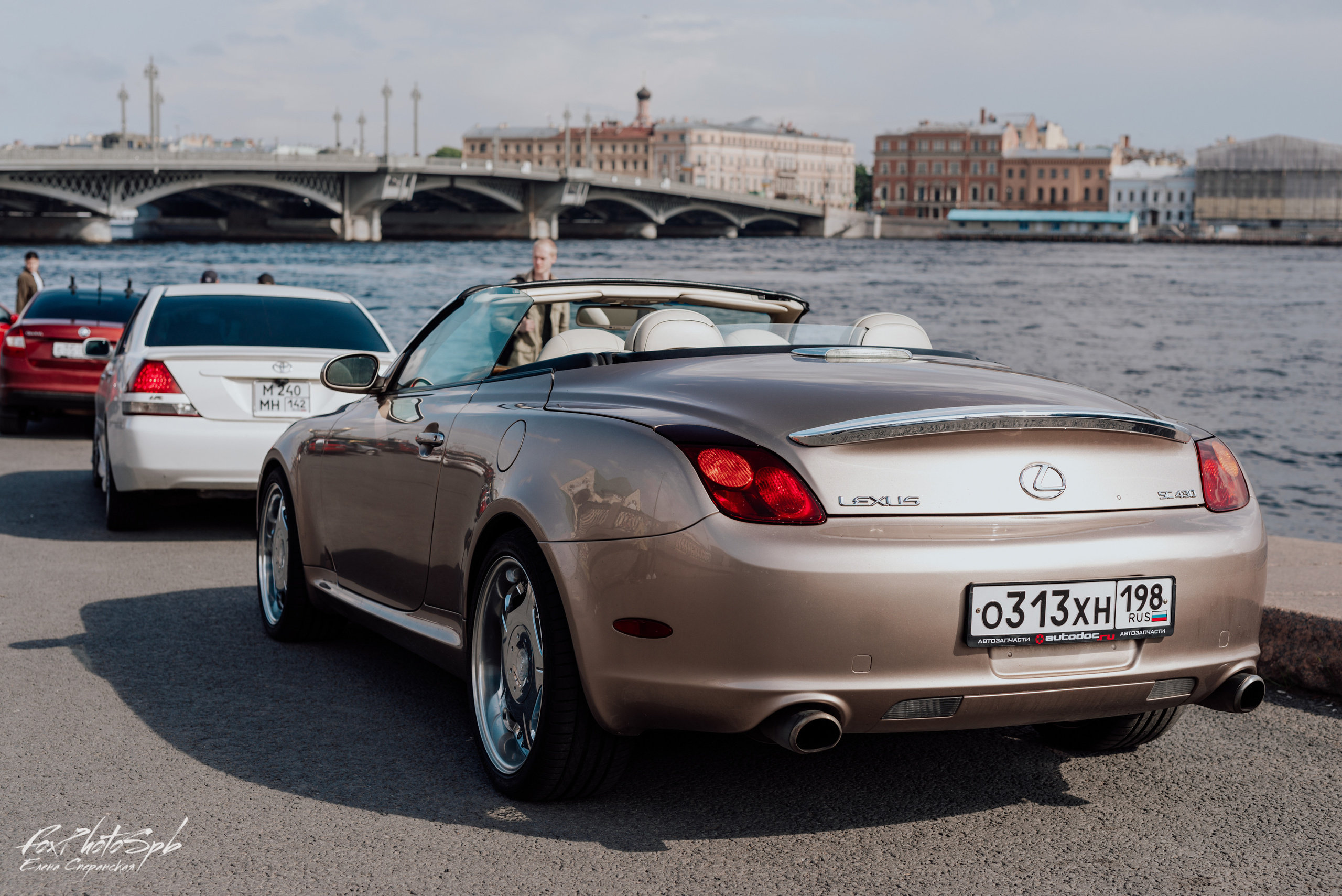 Открытие кабрио сезона 2022. Фотограф в Санкт-Петербурге и Ленинградской области