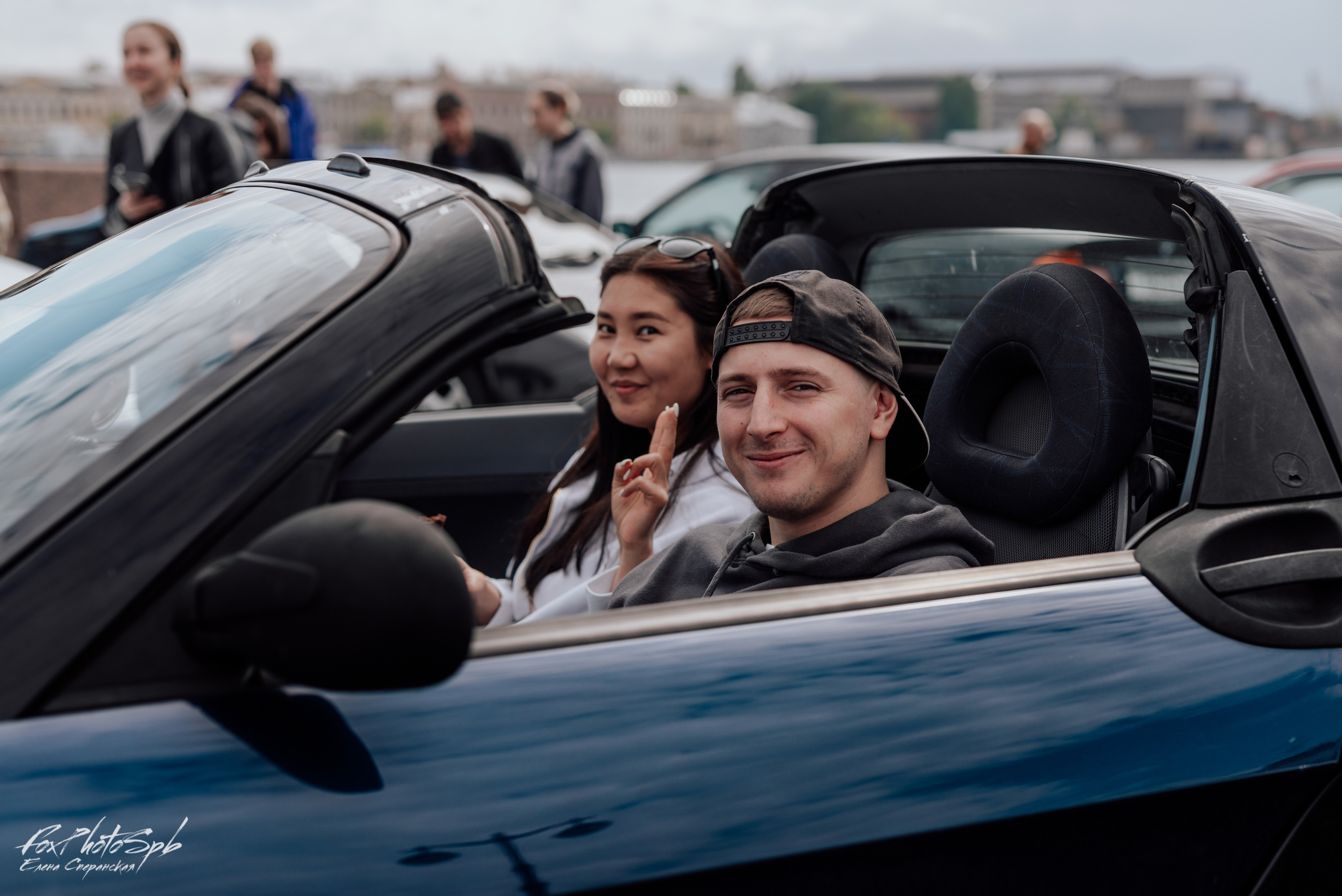 Открытие кабрио сезона 2022. Фотограф в Санкт-Петербурге и Ленинградской области