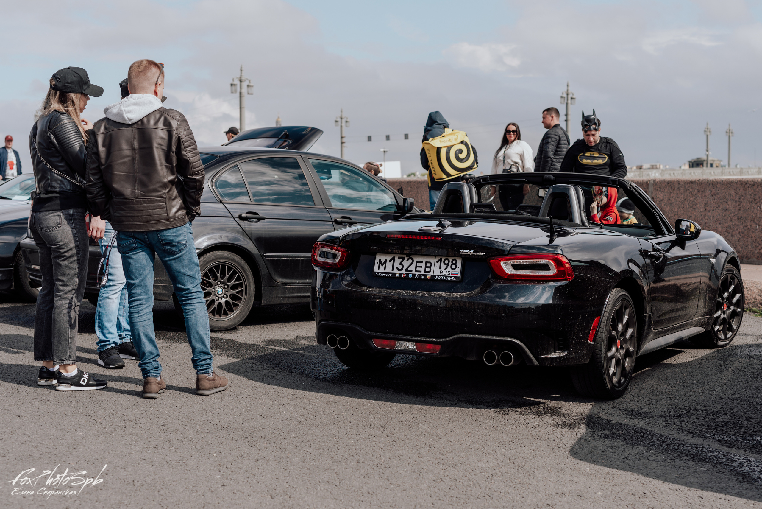 Открытие кабрио сезона 2022. Фотограф в Санкт-Петербурге и Ленинградской области