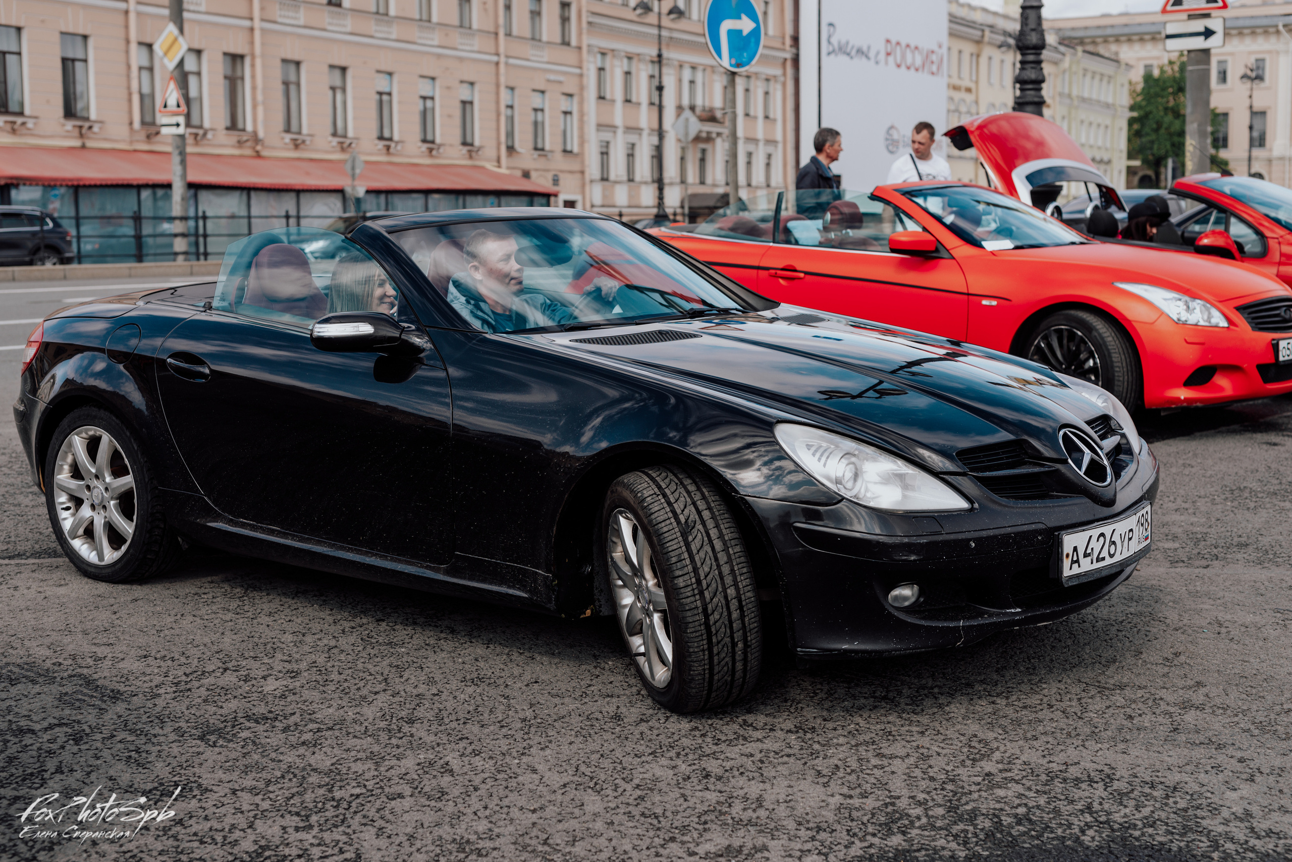 Открытие кабрио сезона 2022. Фотограф в Санкт-Петербурге и Ленинградской области