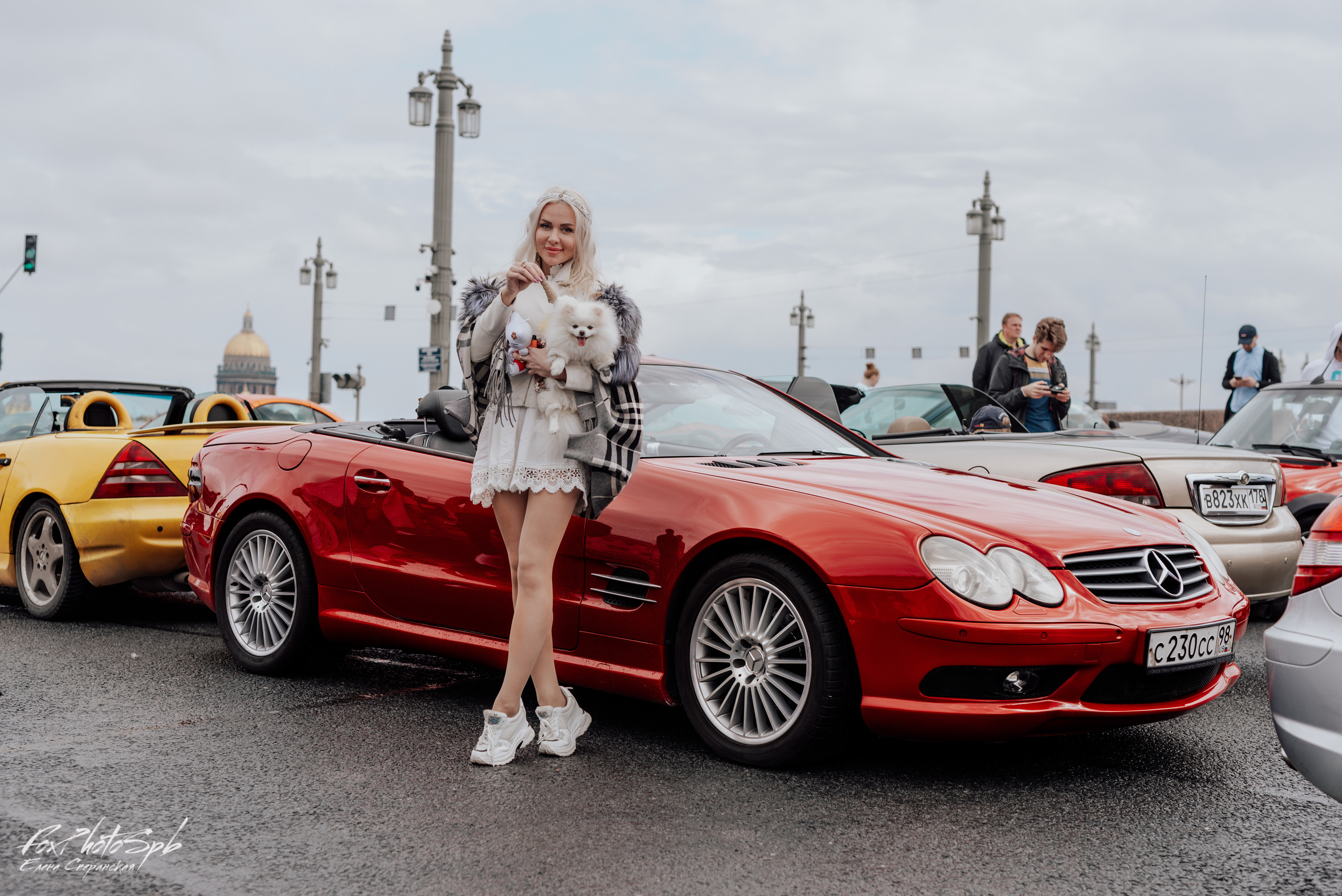 Открытие кабрио сезона 2022. Фотограф в Санкт-Петербурге и Ленинградской области
