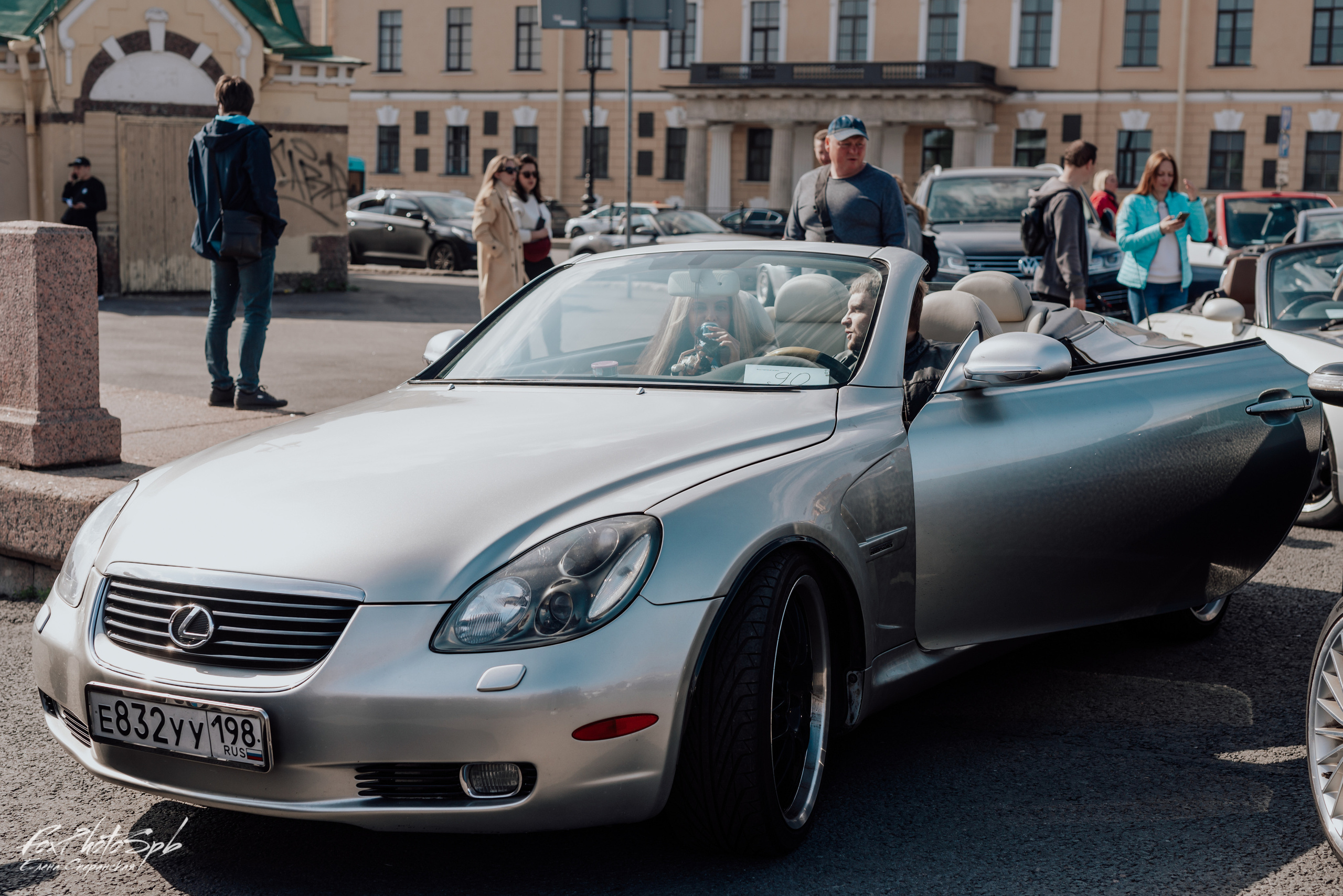 Открытие кабрио сезона 2022. Фотограф в Санкт-Петербурге и Ленинградской области