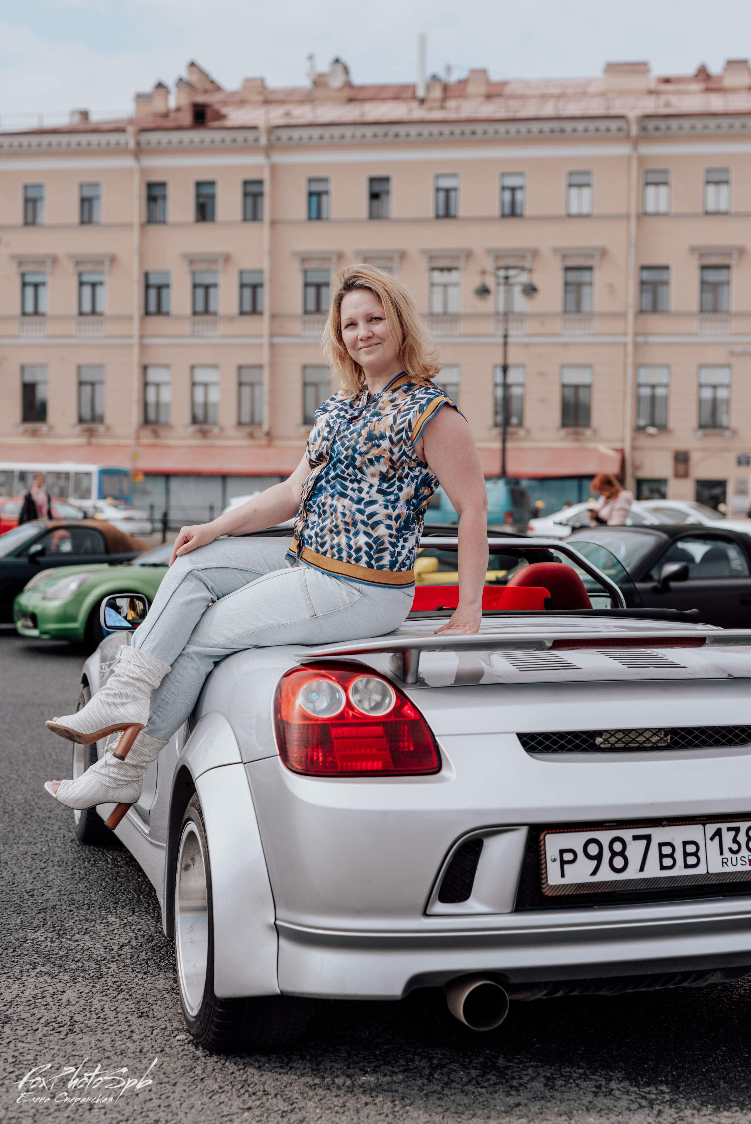 Открытие кабрио сезона 2022. Фотограф в Санкт-Петербурге и Ленинградской области