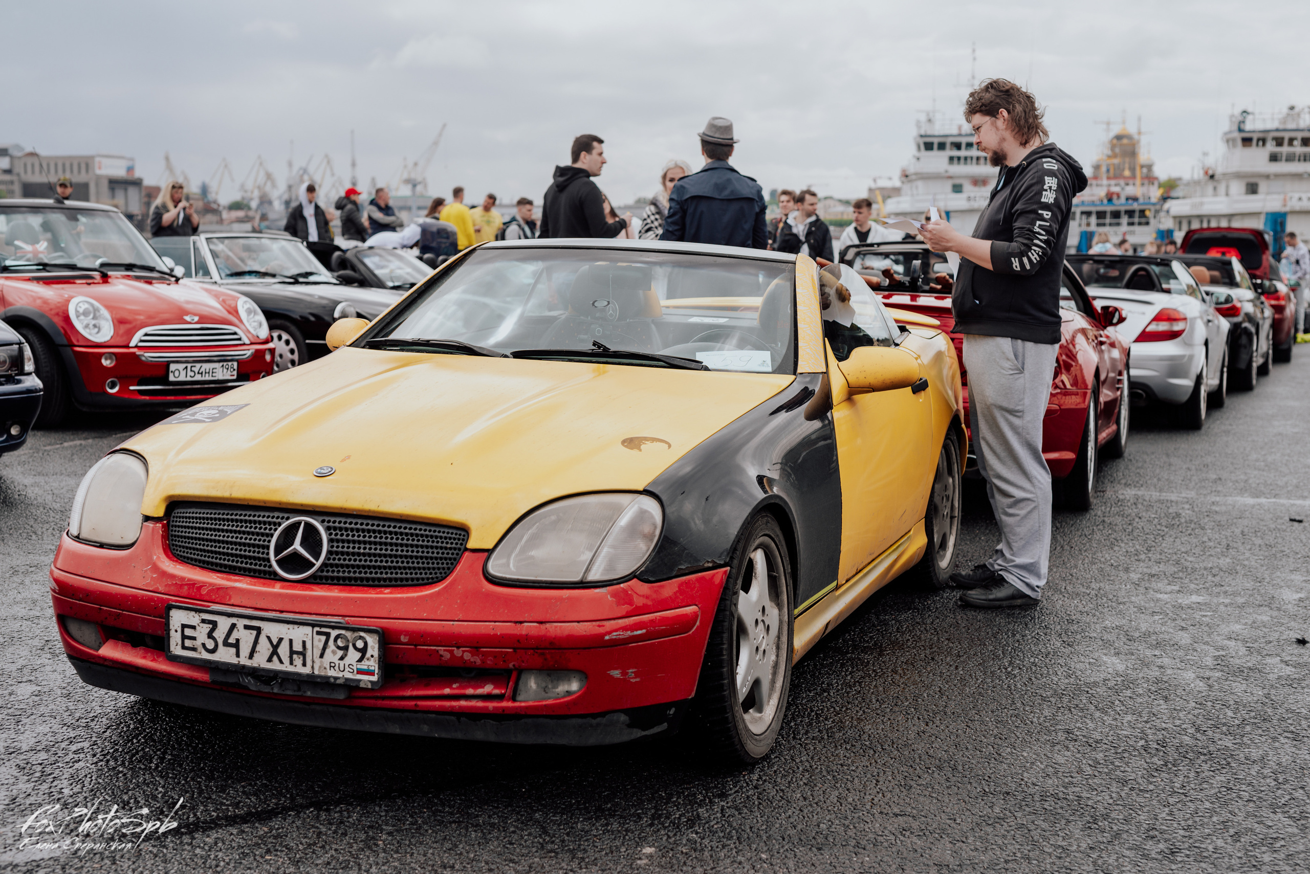 Открытие кабрио сезона 2022. Фотограф в Санкт-Петербурге и Ленинградской области
