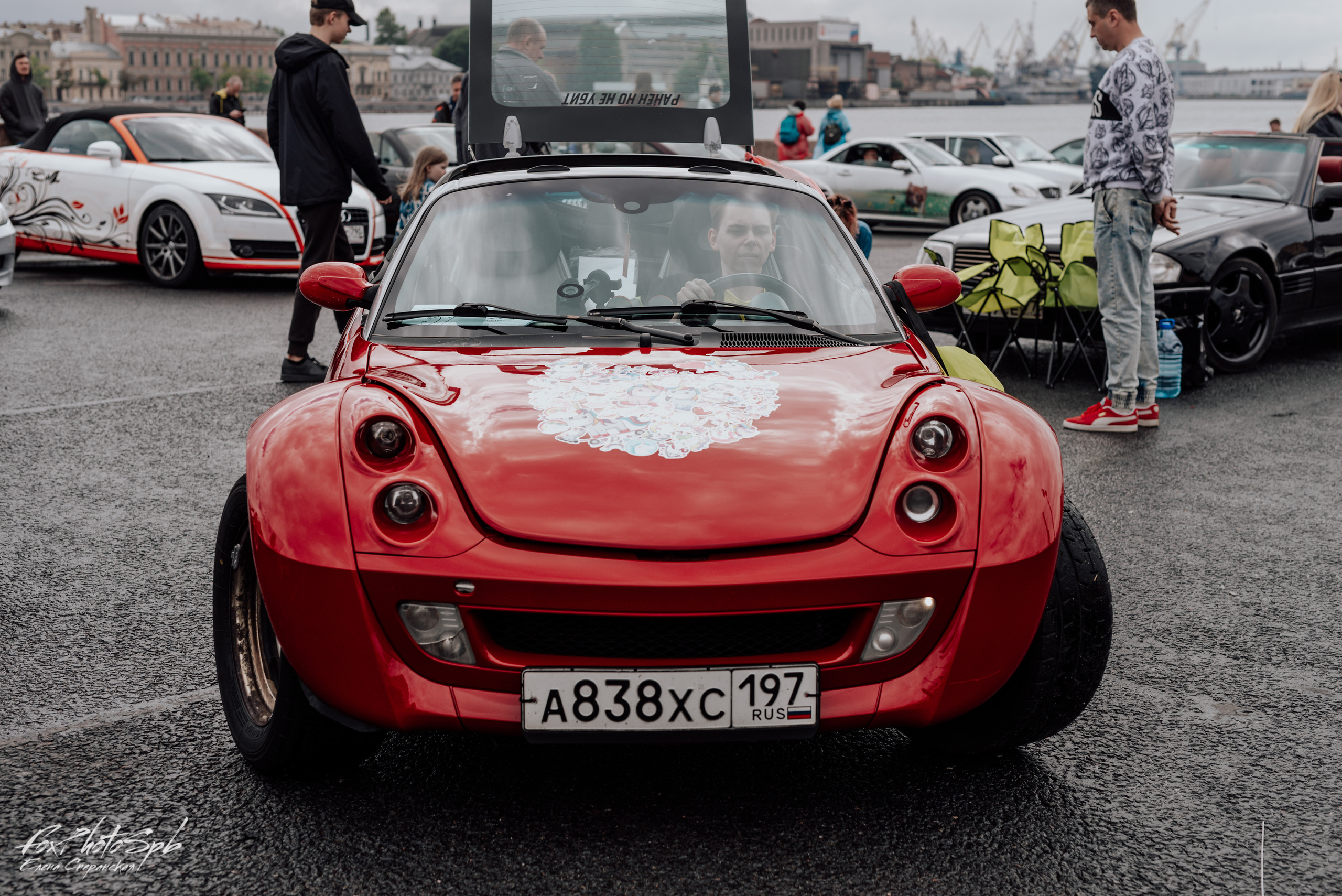 Открытие кабрио сезона 2022. Фотограф в Санкт-Петербурге и Ленинградской области