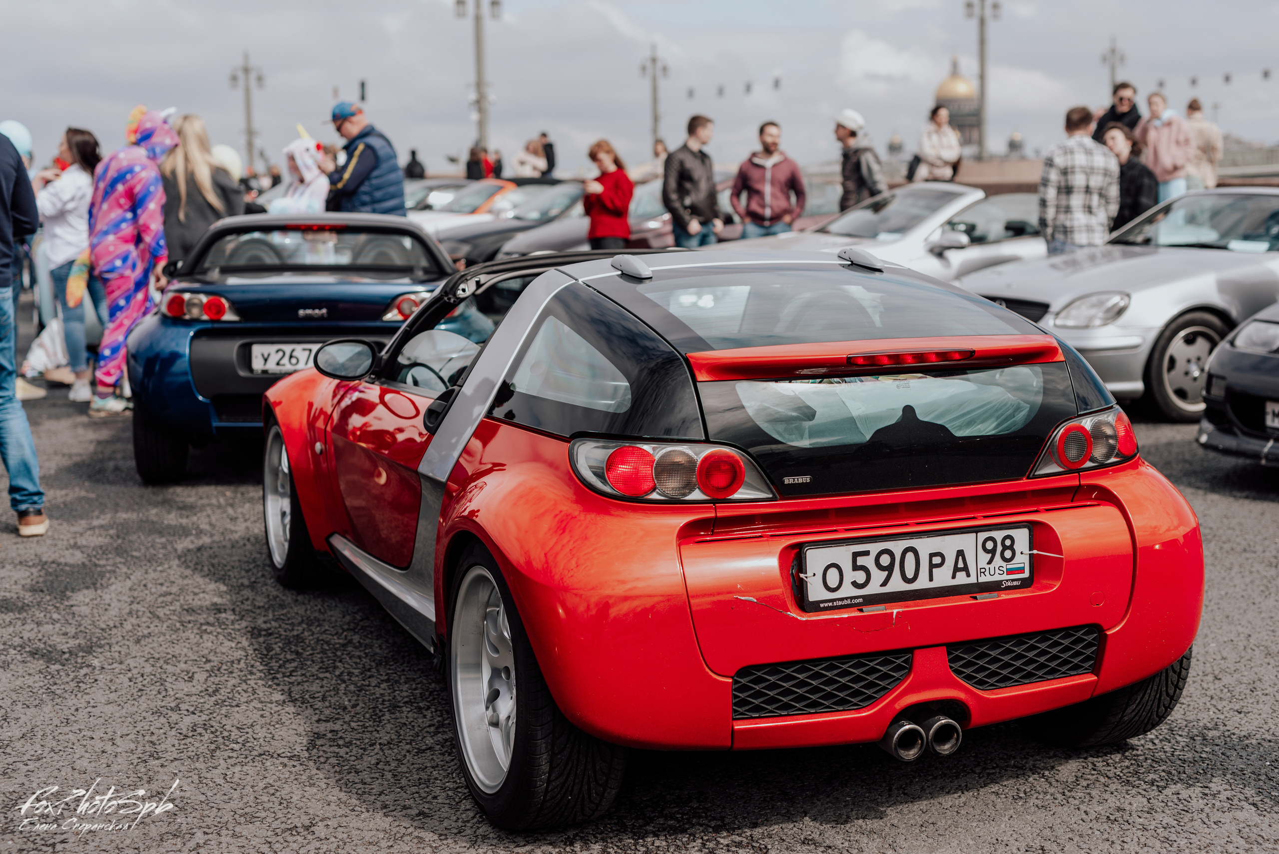 Открытие кабрио сезона 2022. Фотограф в Санкт-Петербурге и Ленинградской области