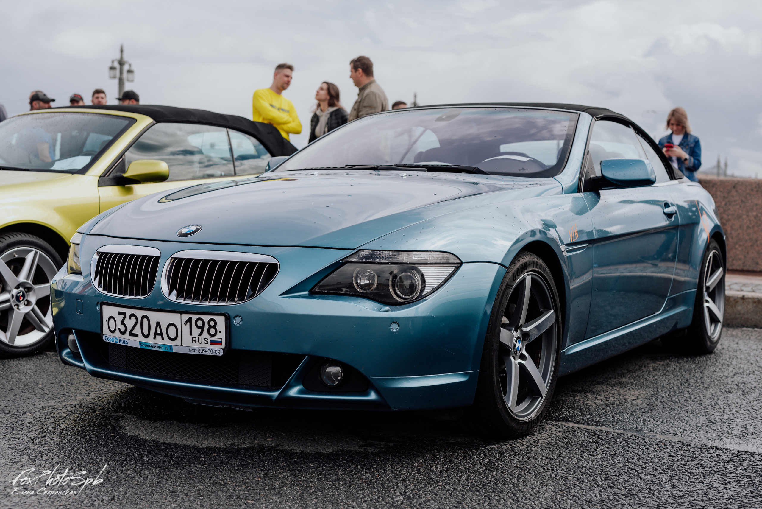 Открытие кабрио сезона 2022. Фотограф в Санкт-Петербурге и Ленинградской области