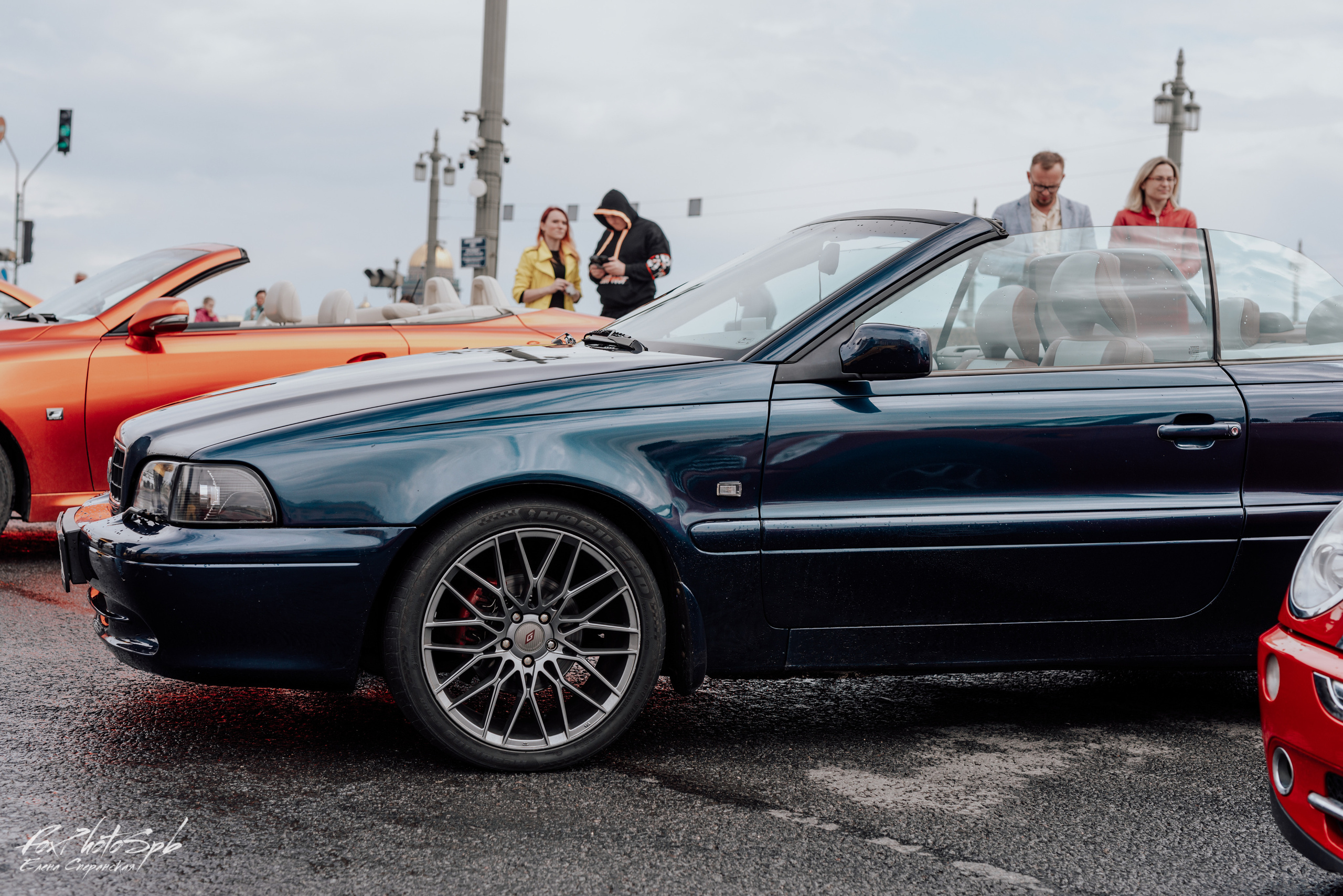 Открытие кабрио сезона 2022. Фотограф в Санкт-Петербурге и Ленинградской области