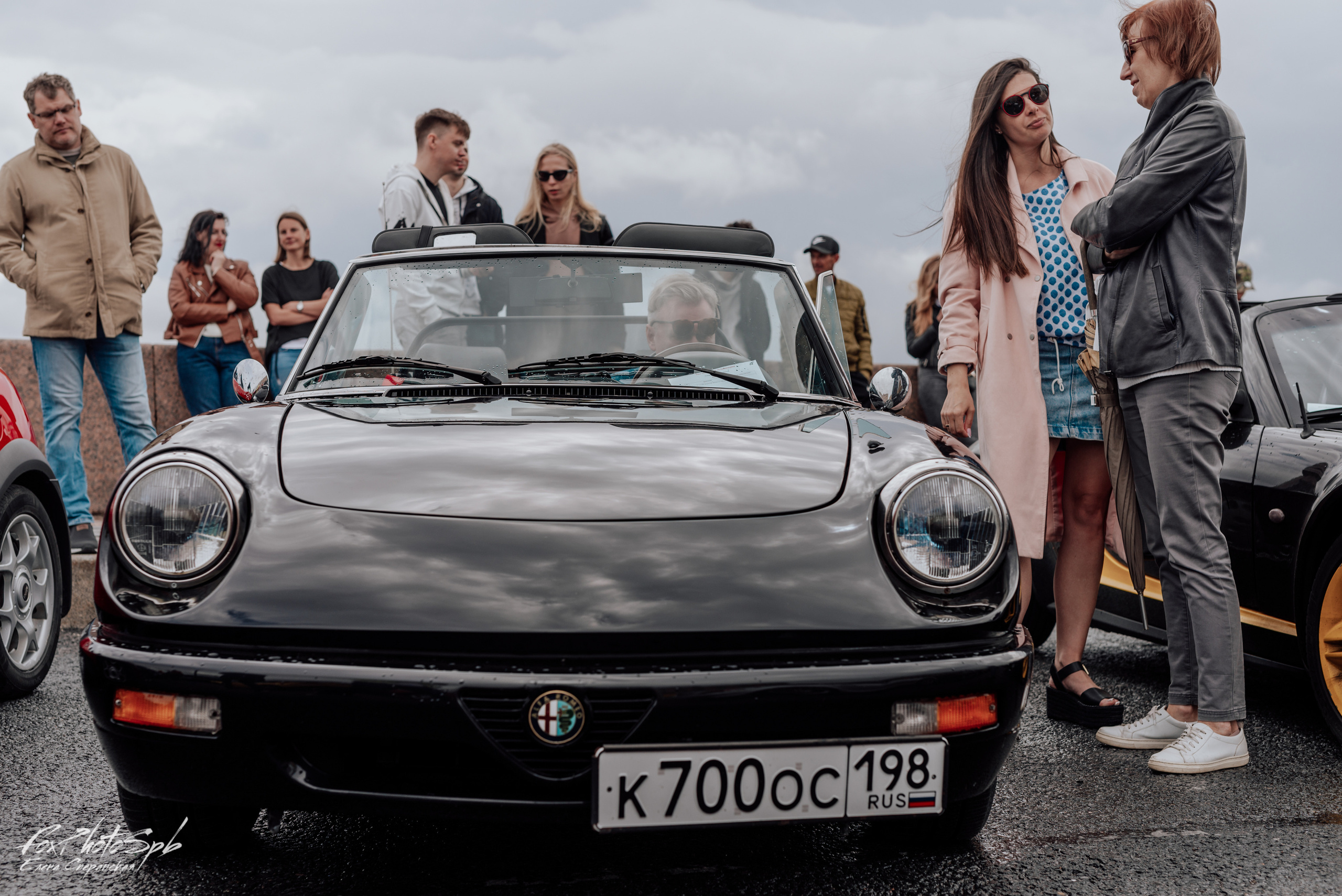 Открытие кабрио сезона 2022. Фотограф в Санкт-Петербурге и Ленинградской области