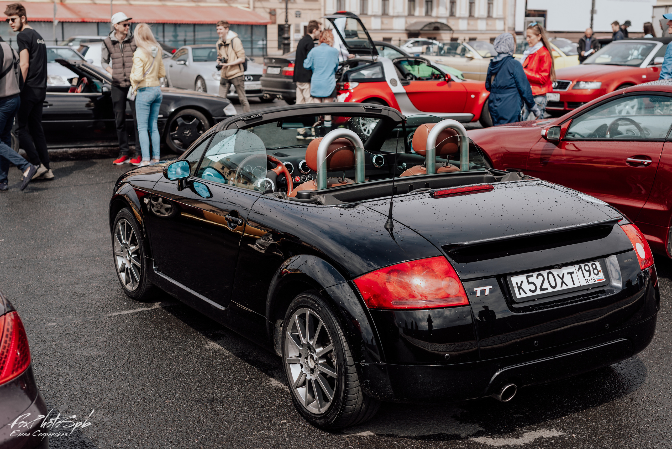 Открытие кабрио сезона 2022. Фотограф в Санкт-Петербурге и Ленинградской области