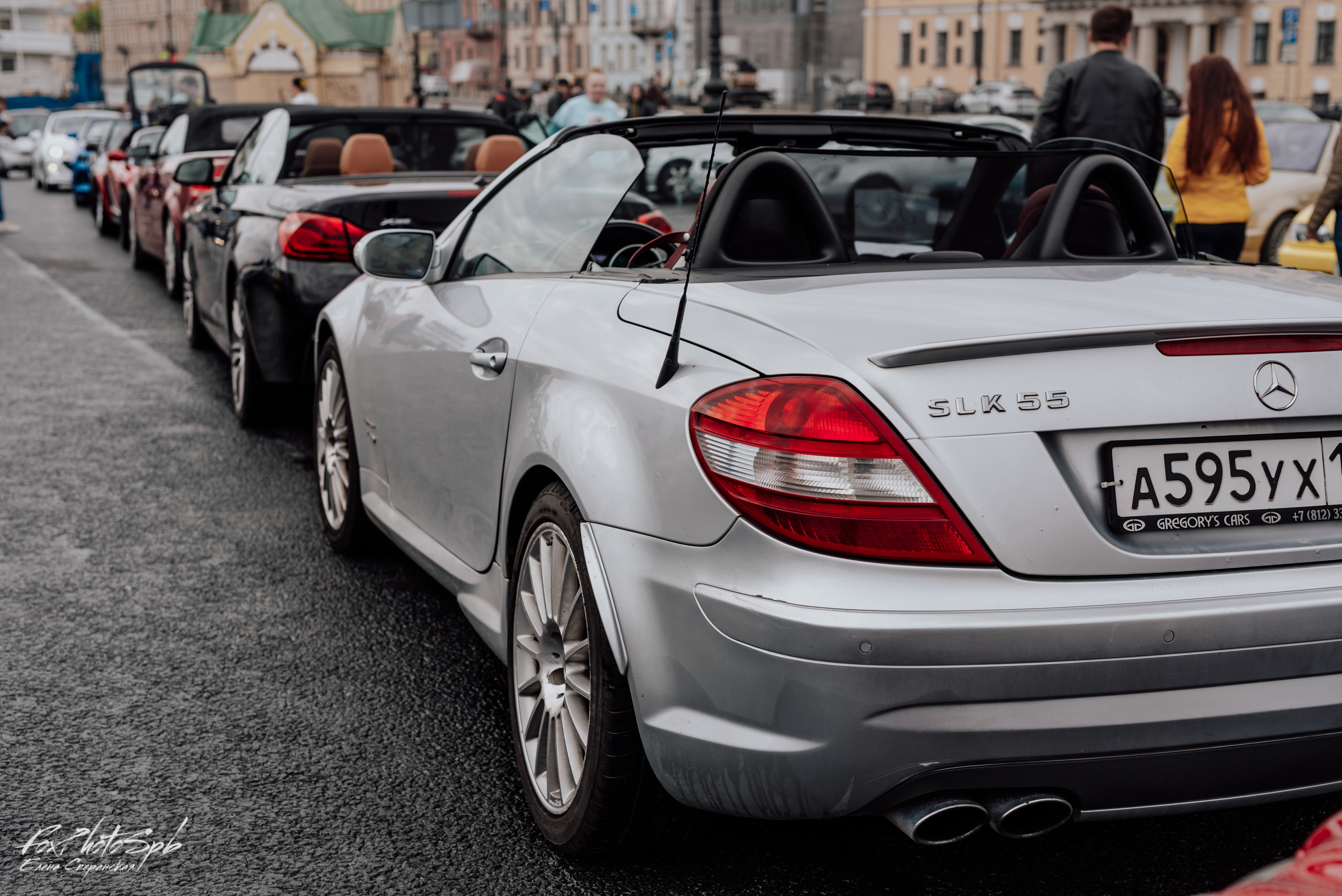 Открытие кабрио сезона 2022. Фотограф в Санкт-Петербурге и Ленинградской области