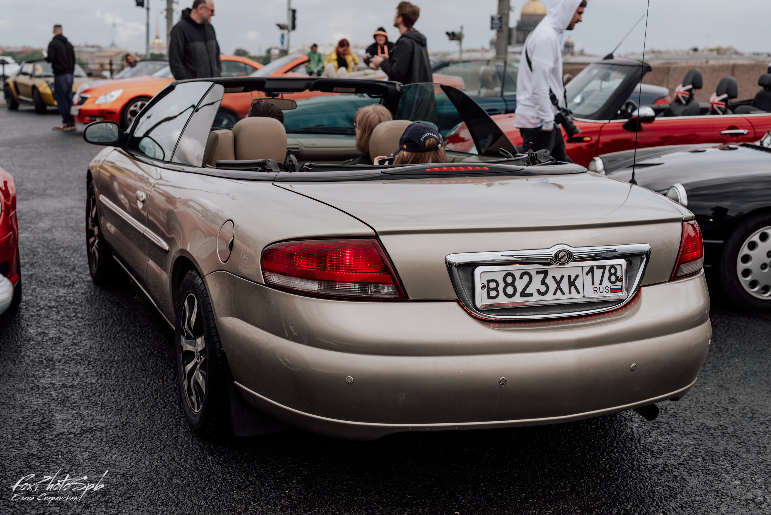 Открытие кабрио сезона 2022. Фотограф в Санкт-Петербурге и Ленинградской области