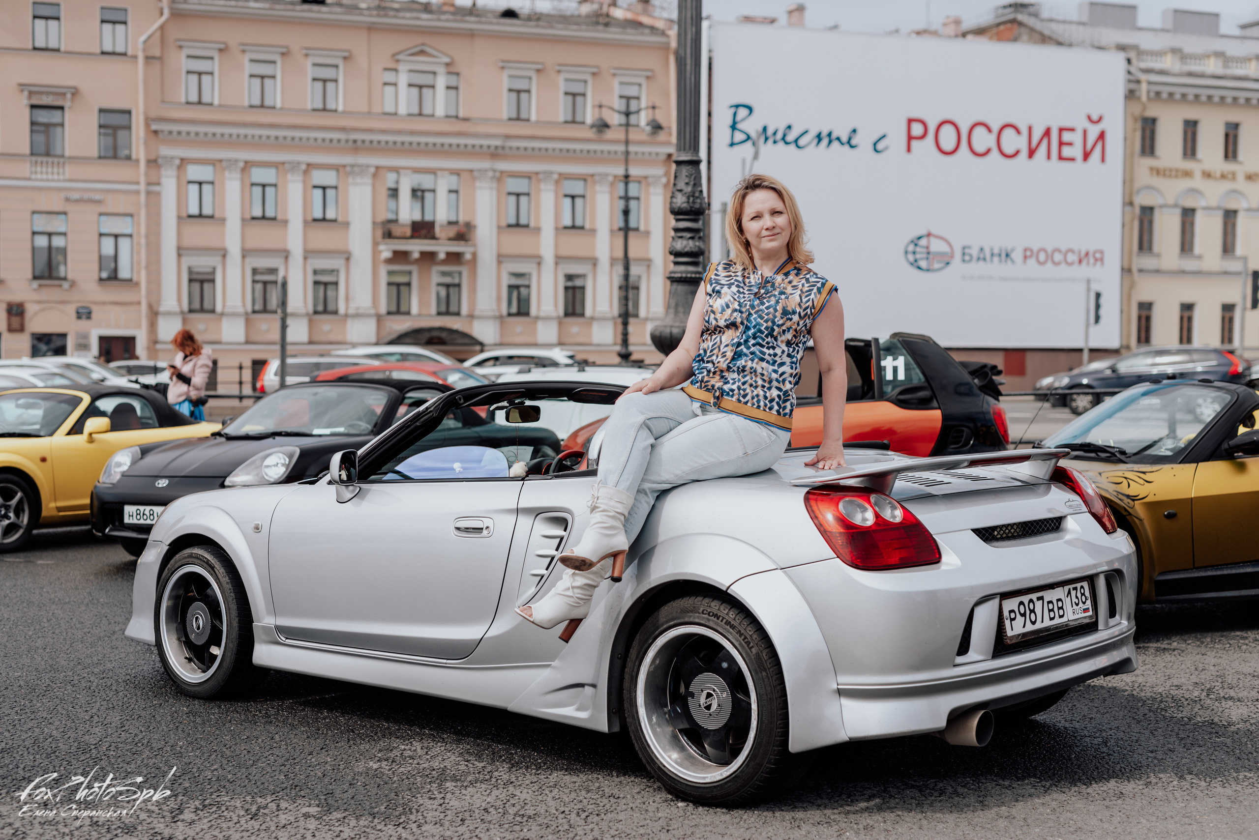 Открытие кабрио сезона 2022. Фотограф в Санкт-Петербурге и Ленинградской области